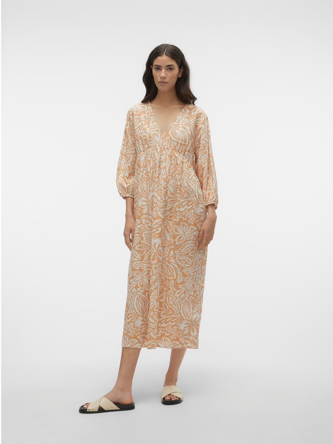 Vero Moda Zomerjurk VMNETHE 3/4 7/8 DRESS WVN