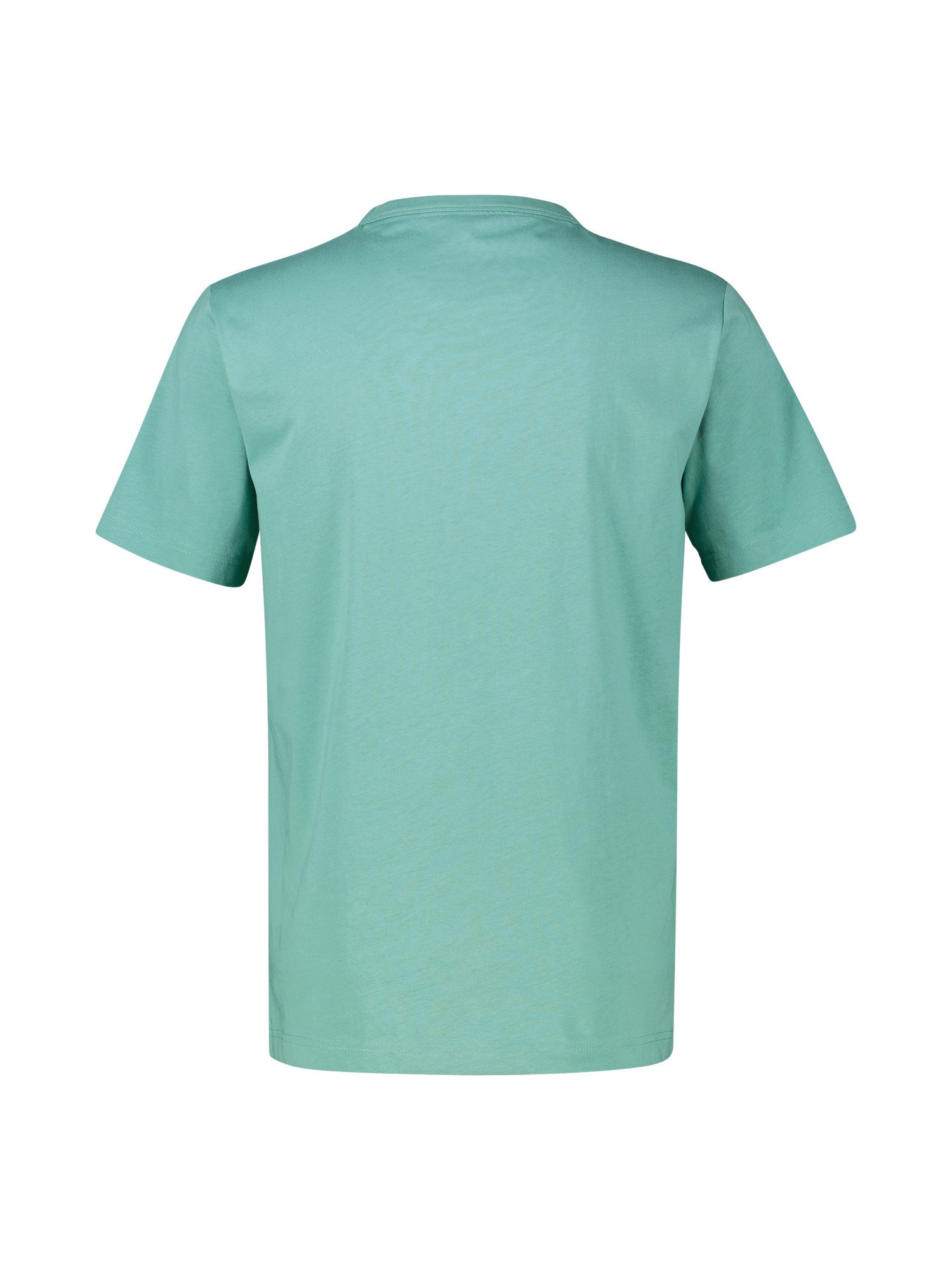 Lerros T-shirt LERROS Effen T-shirt met borstprint