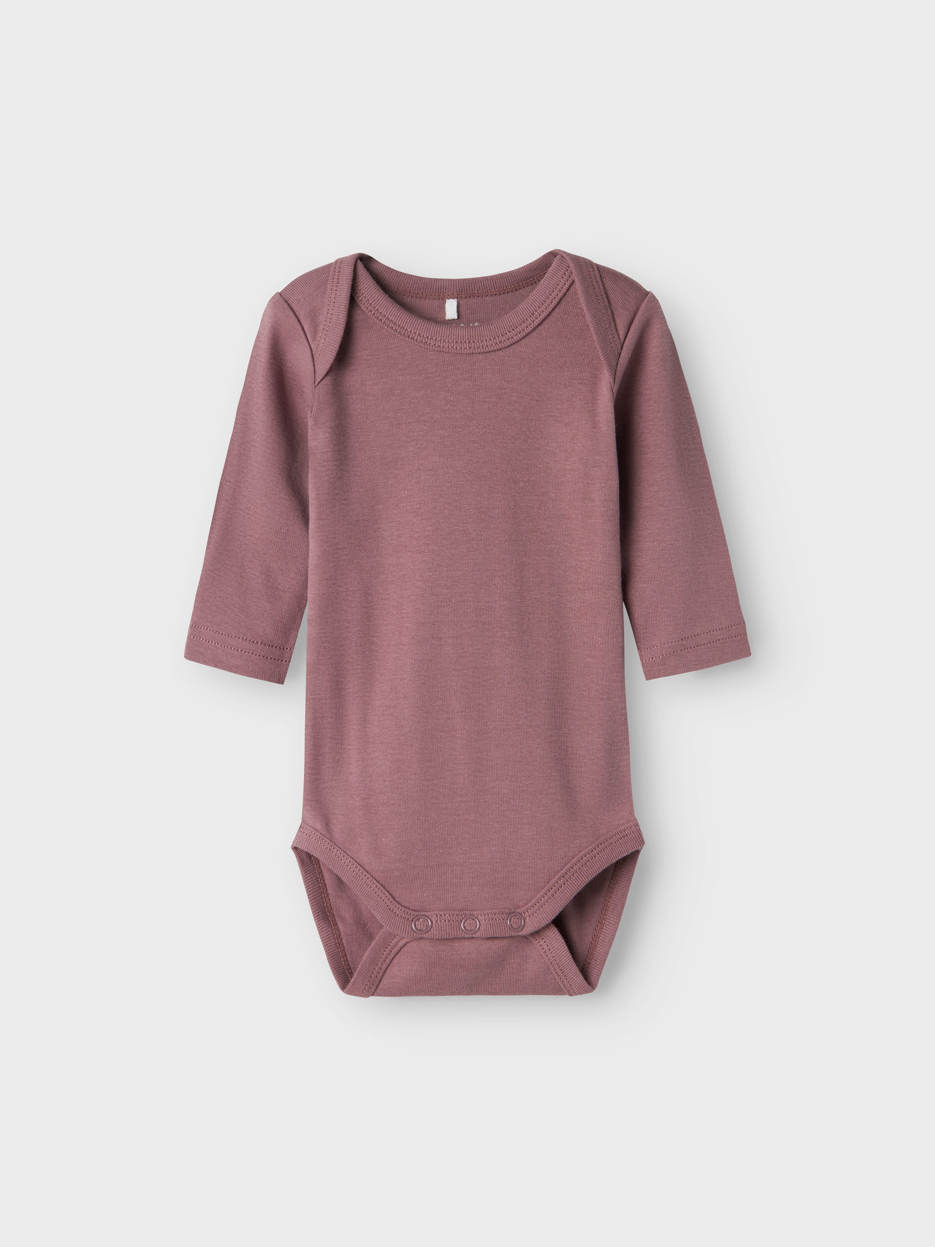 Name It Body met lange mouwen NBFBODY 3P LS GRAPE FLOWER NOOS (set 3-delig)