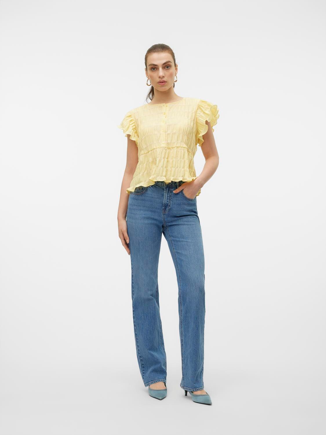 Vero Moda Straight jeans VMTESSA HR STRAIGHT JEANS LI3114 GA NOOS
