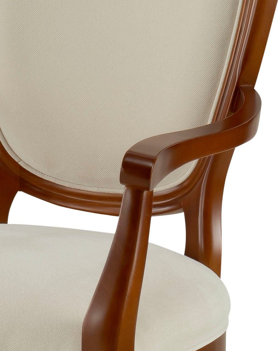 Home affaire Stoel met armleuningen Stoelen Baronessa (1 stuk)