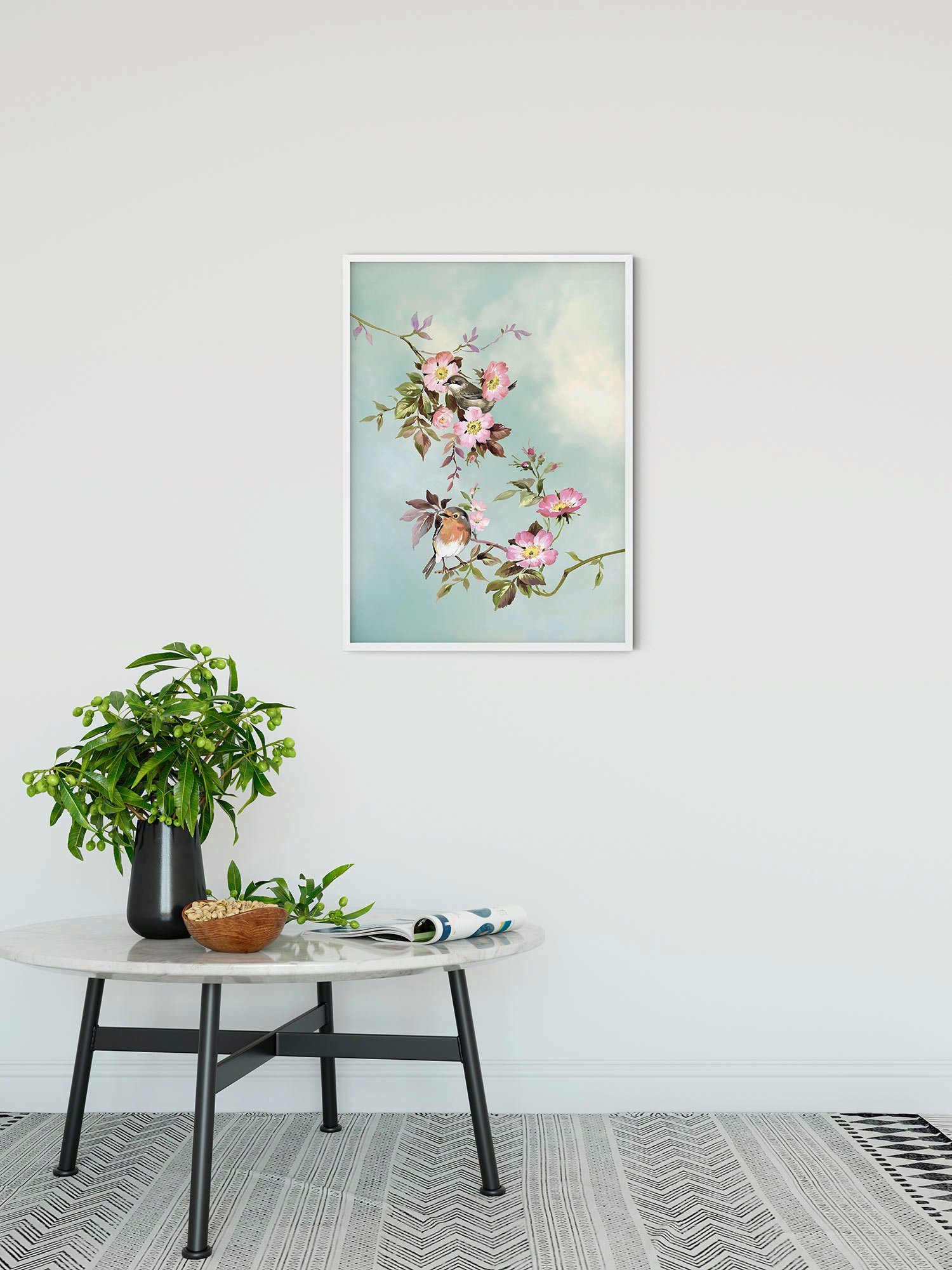 Komar Wanddecoratie Salutations du Matin Wanddecoratie - zonder lijst (1 stuk)