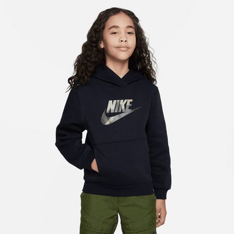 NU 20% KORTING: Nike Sportswear Hoodie CLUB FLEECE BIG KIDS' GRAPHIC HOODIE
