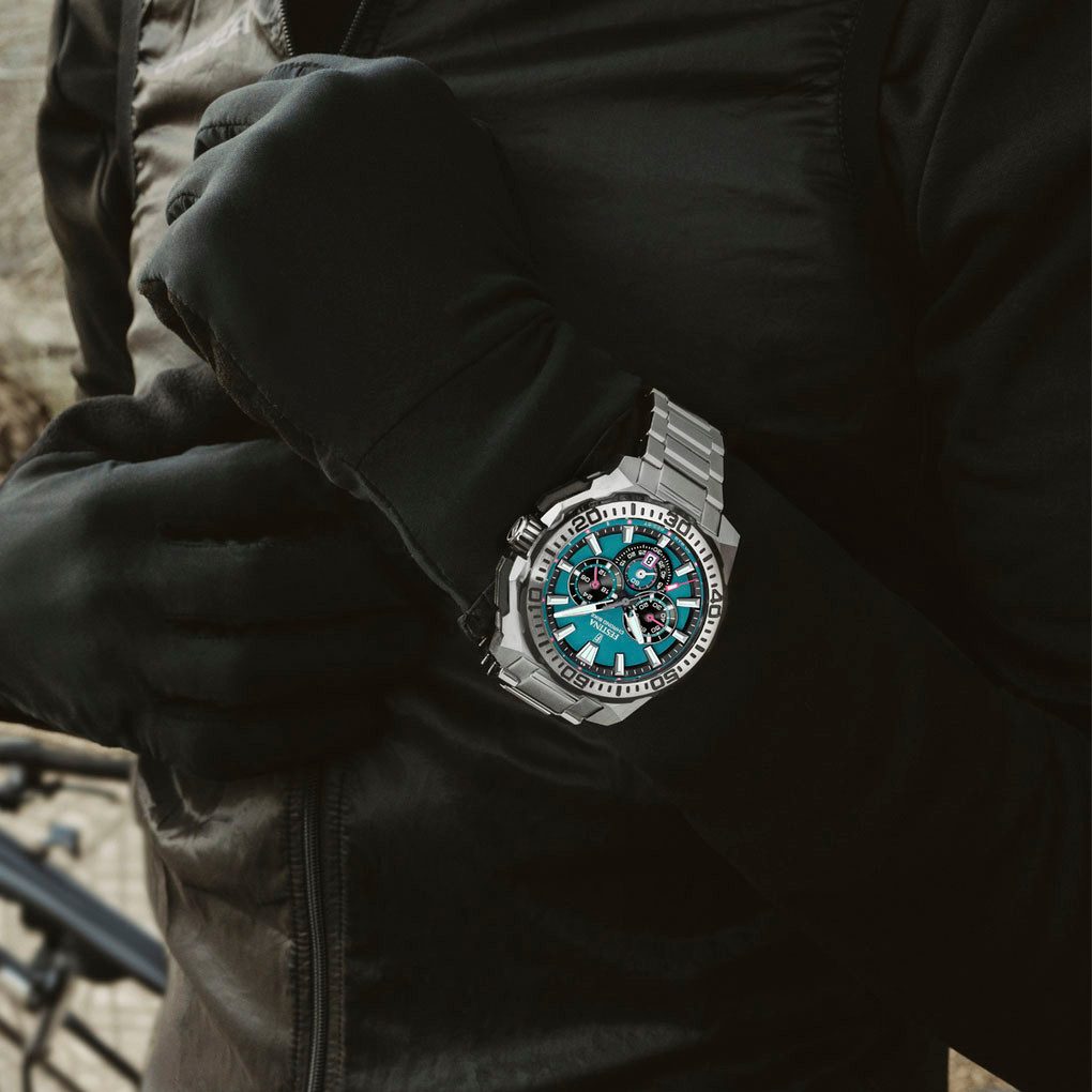 Festina Chronograaf Chrono Bike 2025 Quartzhorloge, horloge, herrenuur, roestvrijstalen band, analoog, dag