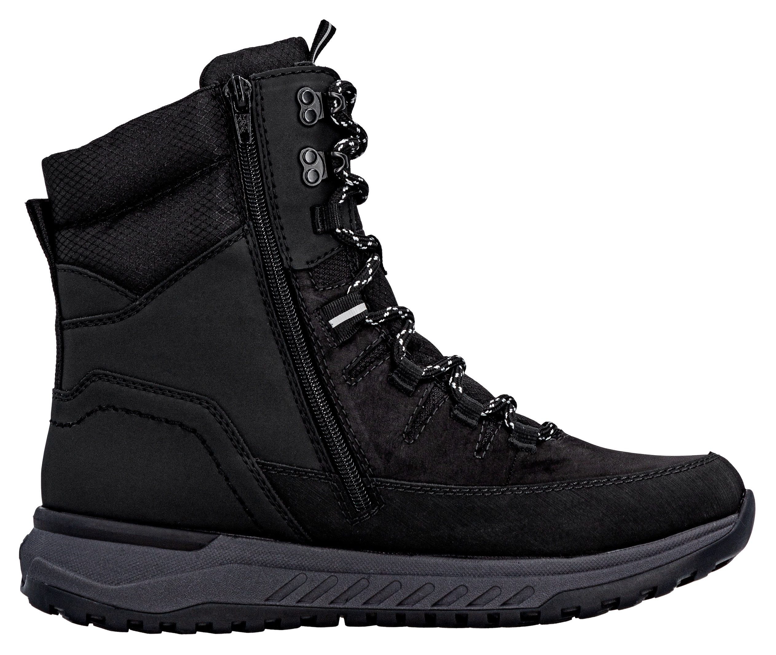 RIEKER Sport Winterlaarzen sneeuwlaarzen, outdoor enkellaars in comfortabele vorm, tex-membraan