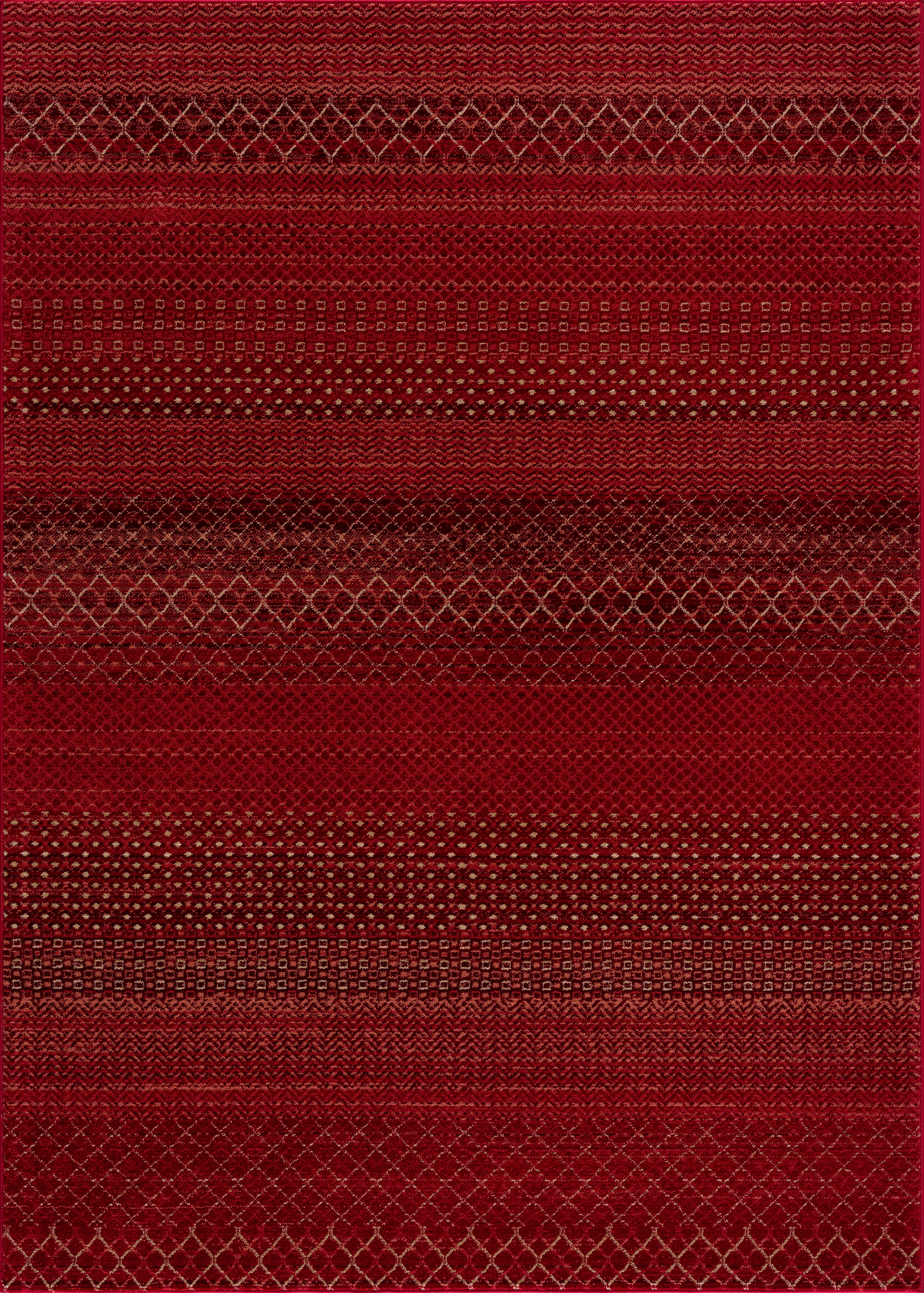 Timbers Vloerkleed Wisconsin Boho-look, berber-look, ruitdessin