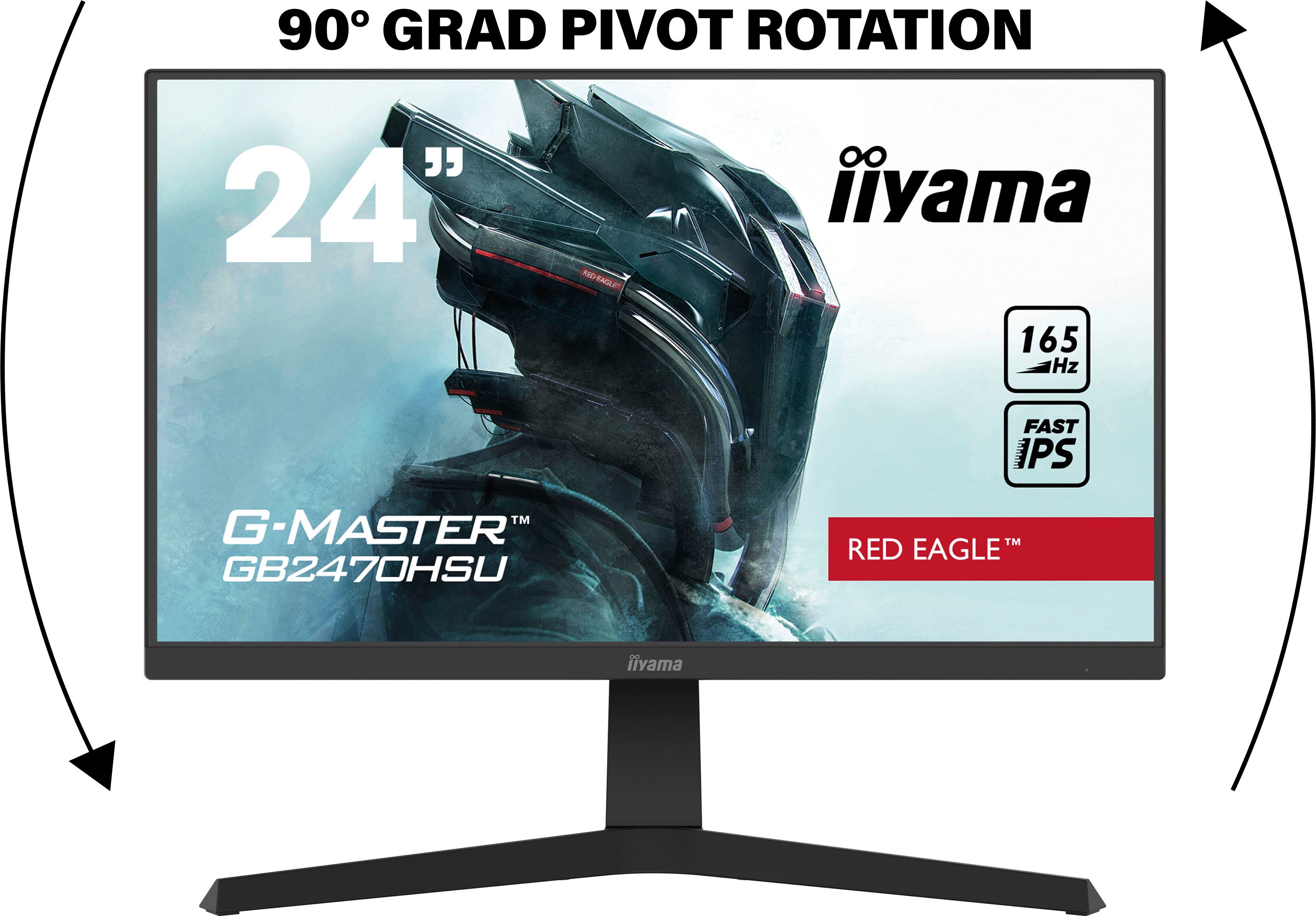 Iiyama Gaming-monitor G-MASTER GB2470HSU-B1, 61 cm / 24", Full HD