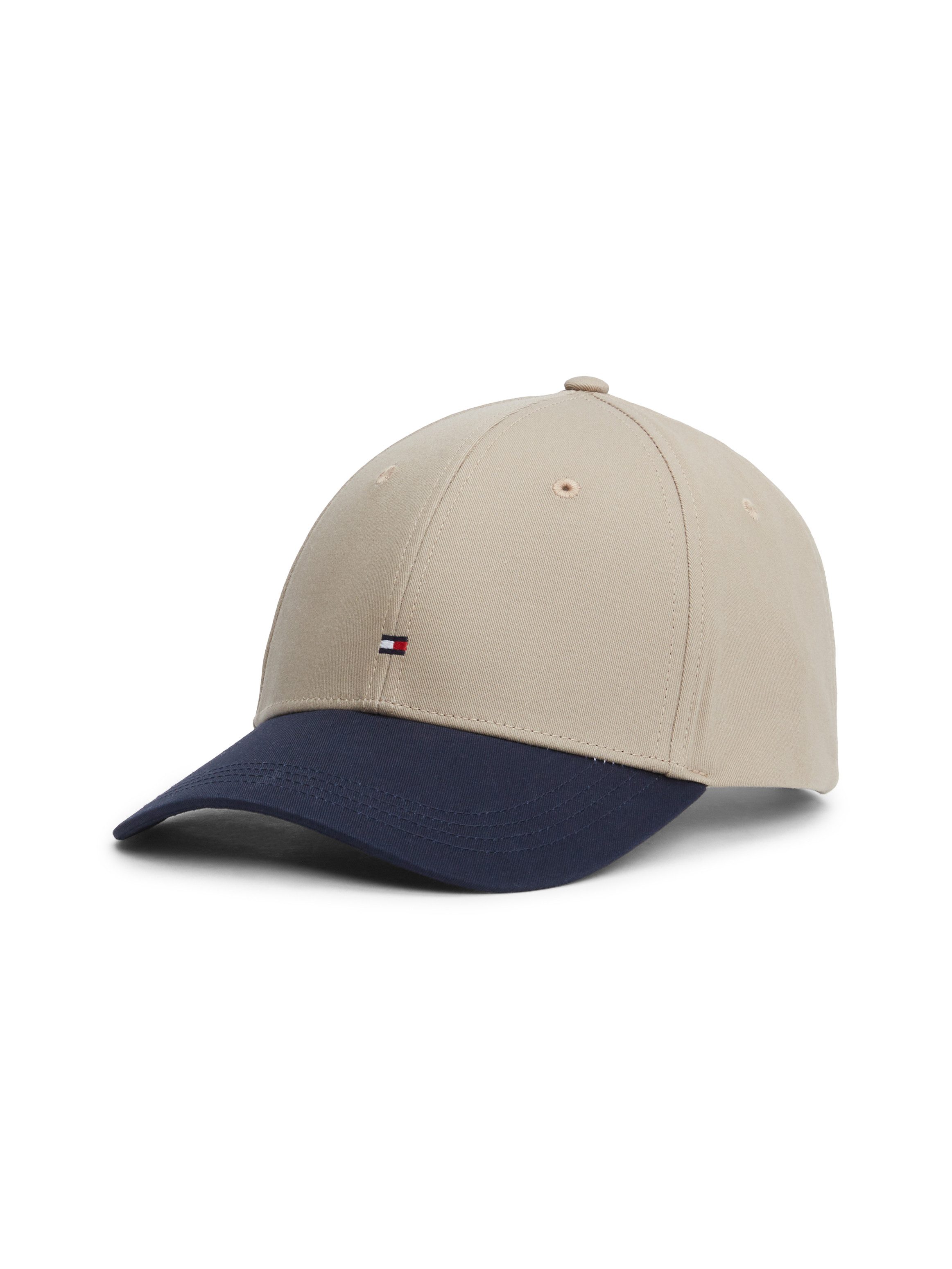 Tommy Hilfiger Baseball pet TH FLAG COTTON 6 PANEL CAP met subtiele labelflag boven de klep