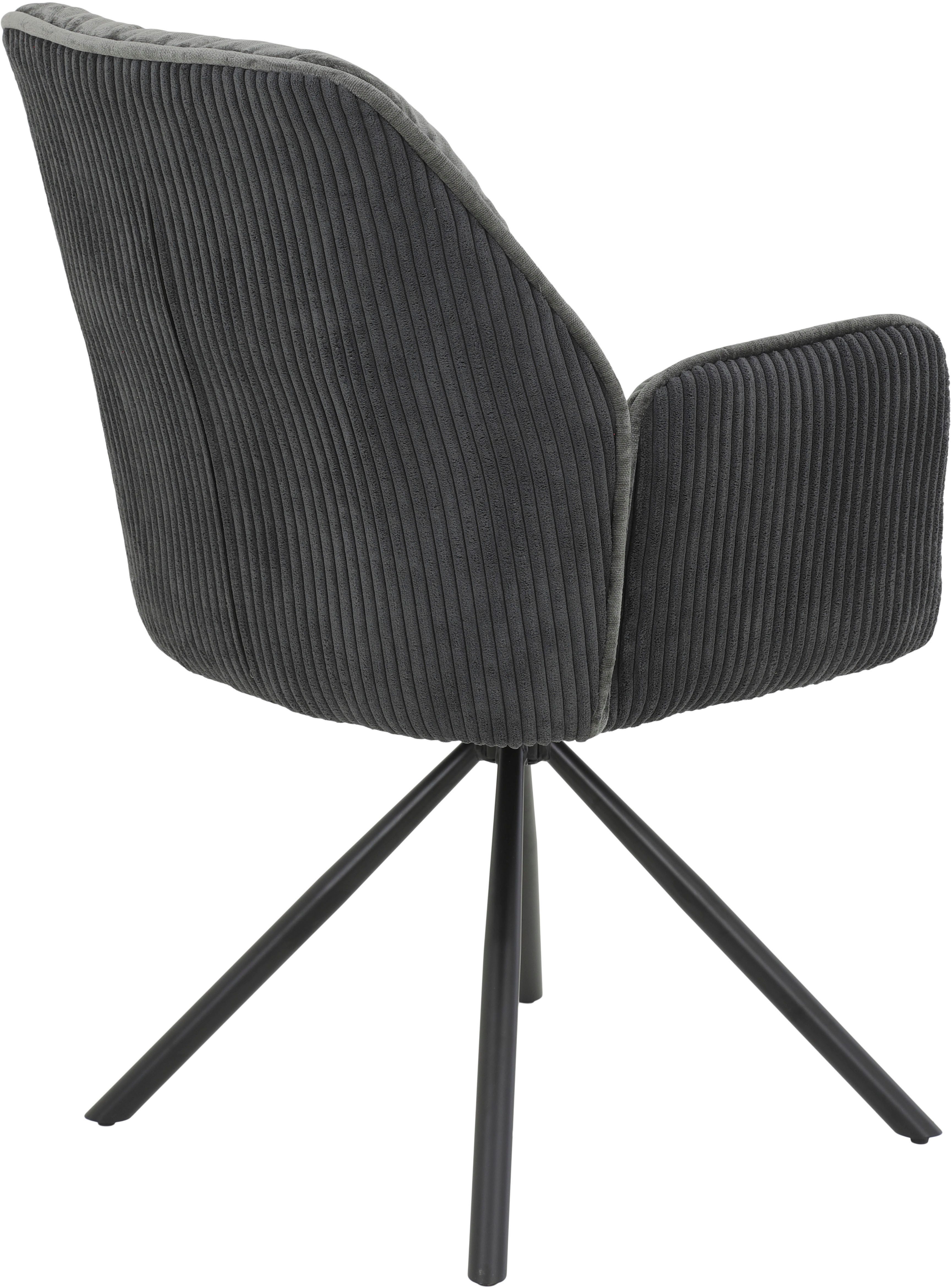 HELA Eetkamerstoel AMIRA draaibaar Auto-return 270° (set, 2 stuks)