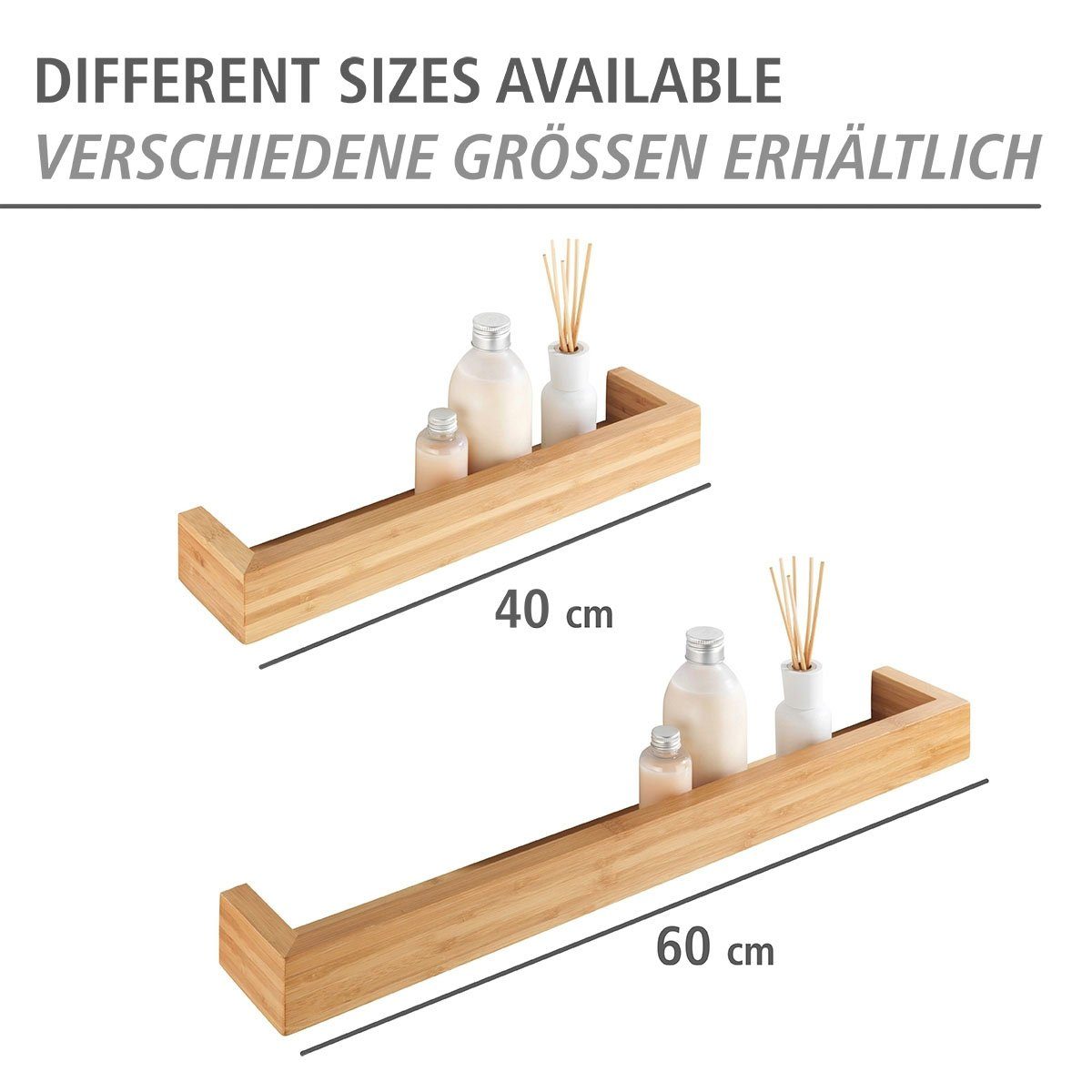 WENKO Wandplank Bambusa