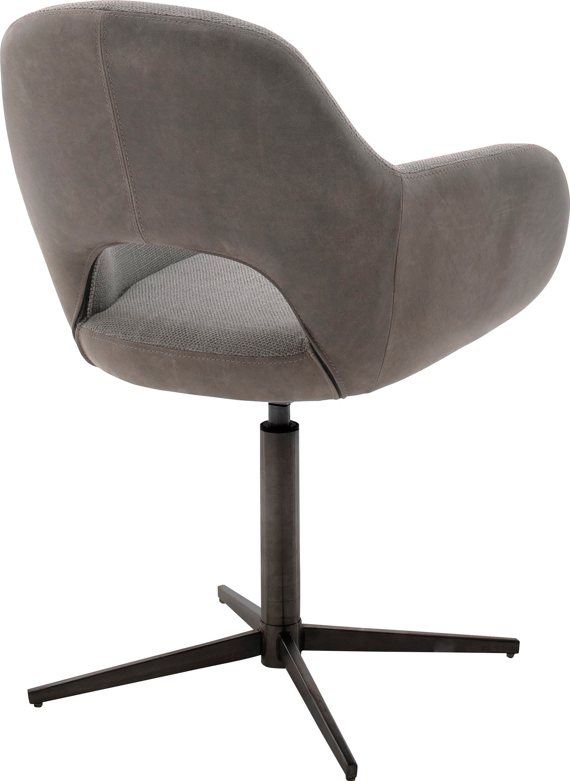 MCA furniture Eetkamerstoel MELROSE Stoel 360º draaibaar met nivellering (set, 2 stuks)