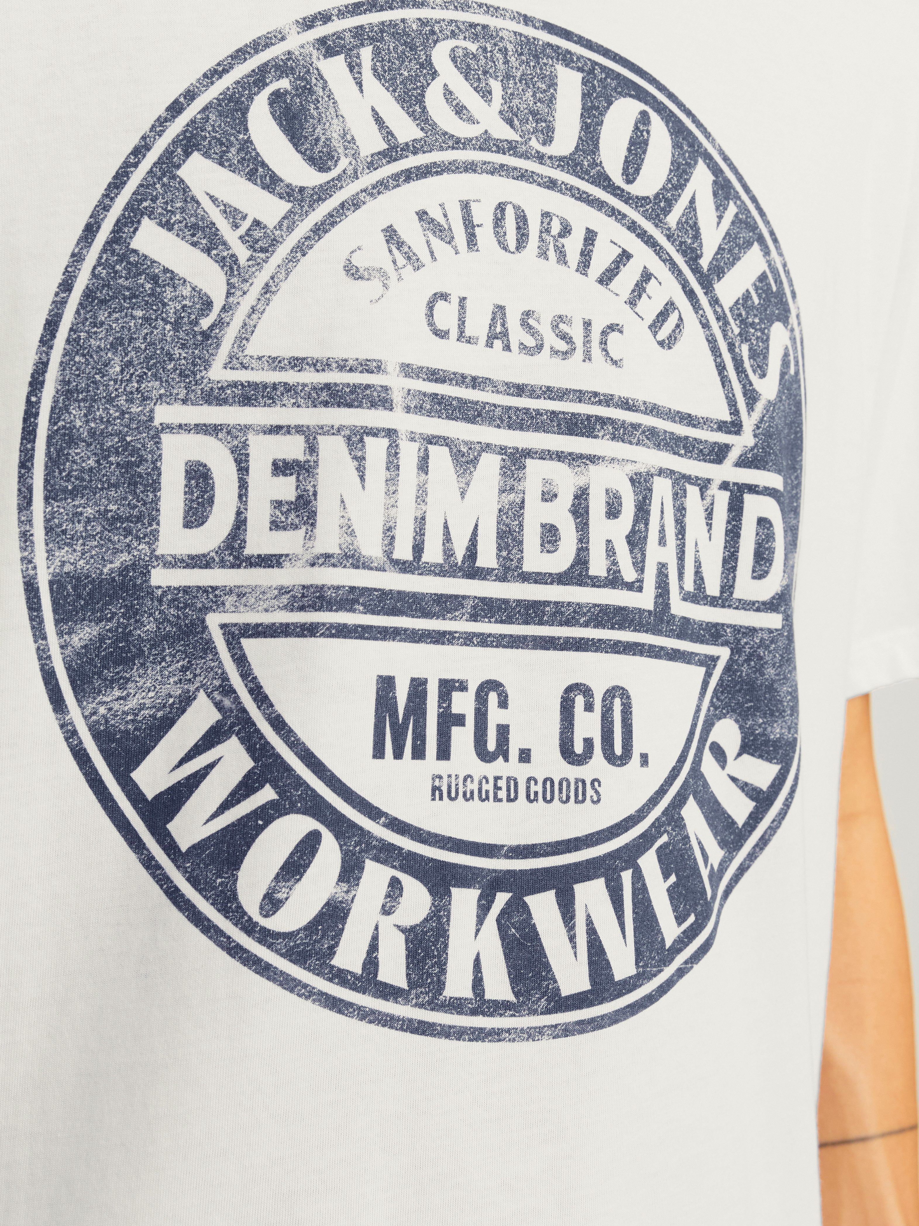 Jack & Jones Shirt met ronde hals JJJEANS TEE SS O-NECK