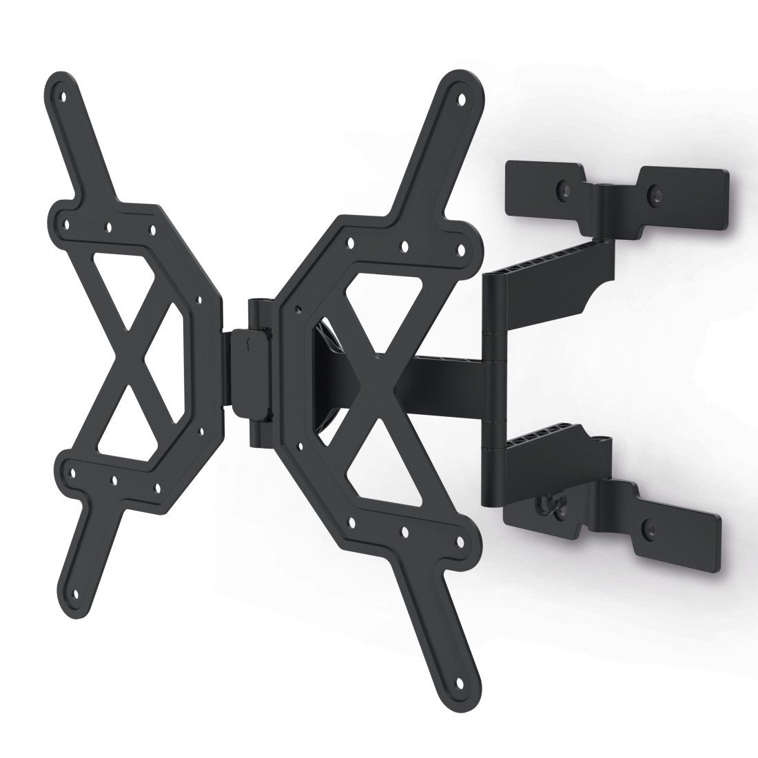 Hama Tv-wandhouder Beugel, draaibaar, kantelbaar, extra plat van 81 - 165 cm (32"- 65") tv muurbeugels zwart