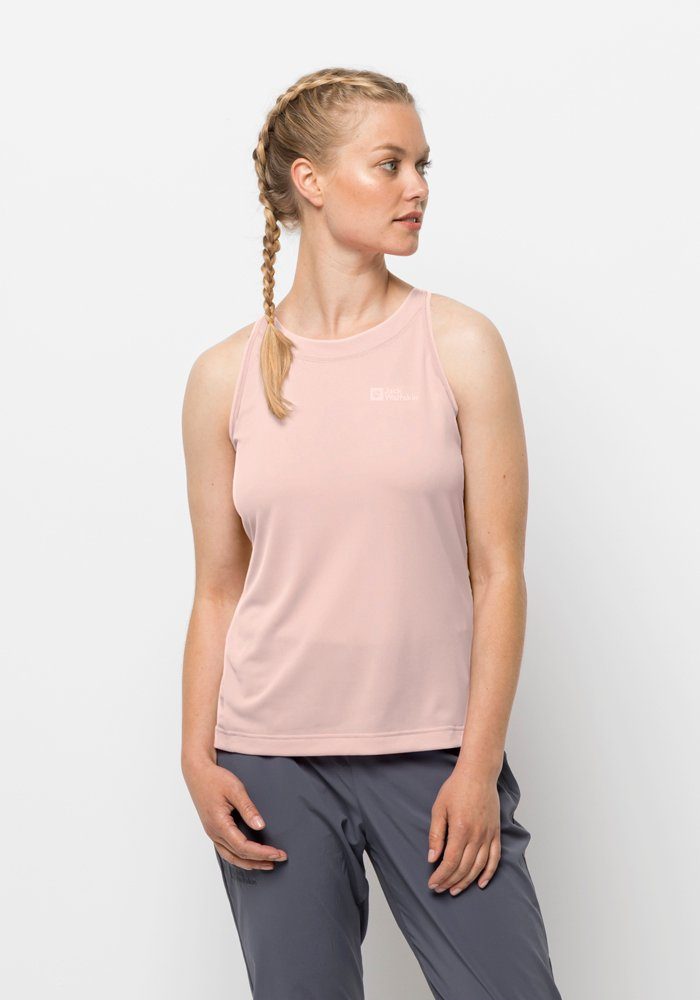 Jack Wolfskin Functionele top PRELIGHT TANK W dames tops maat M (38/40) roze