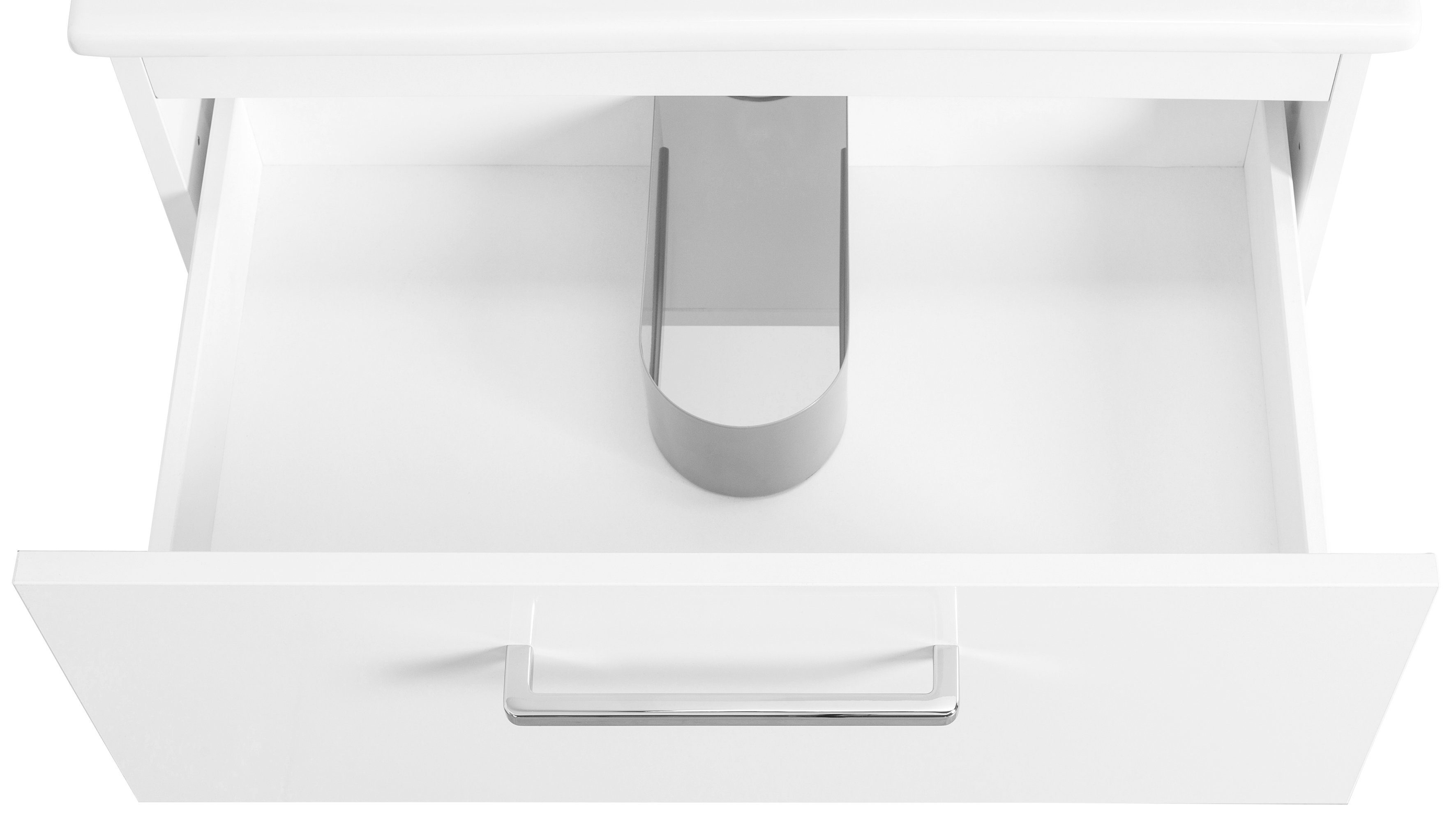 OPTIFIT Wastafelonderkast Napoli met soft-closefunctie en wieltjes, breedte 65 cm