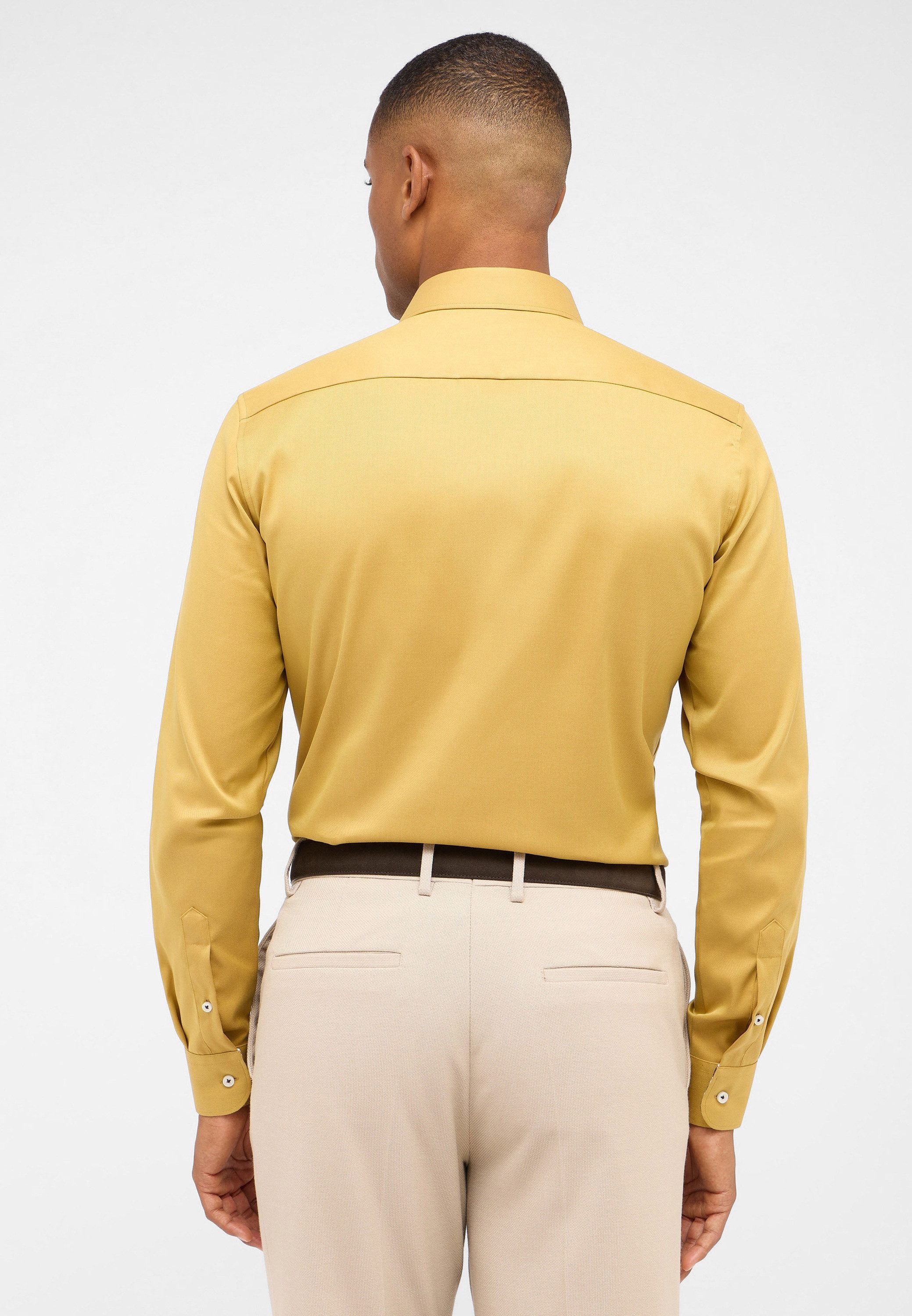 Eterna Overhemd met lange mouwen Slim fit NON IRON (strijkvrij)