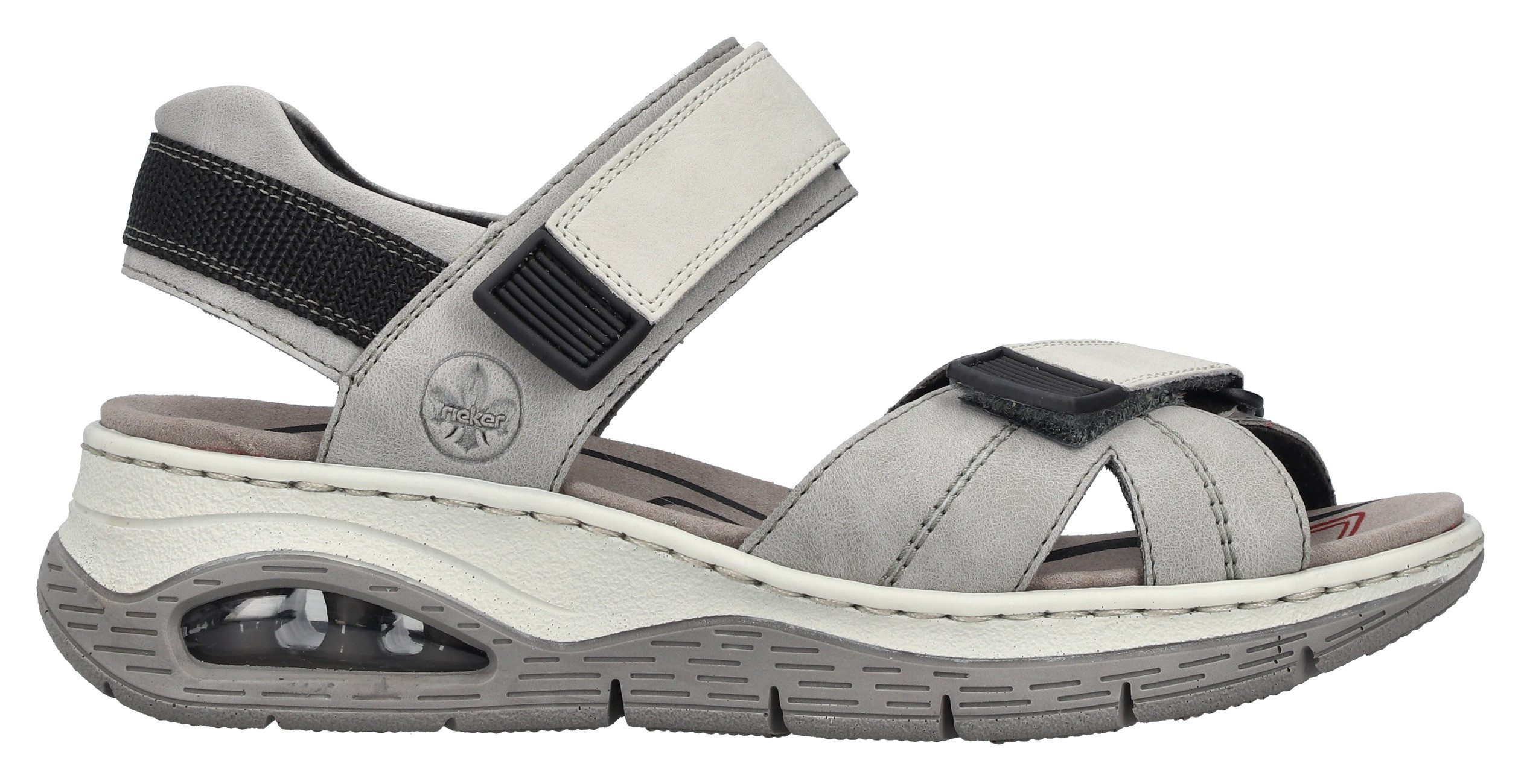 Rieker Trekkingsandalen Buitensandalen, zomerschoenen, klittenbandschoenen met Rieker Air-functie