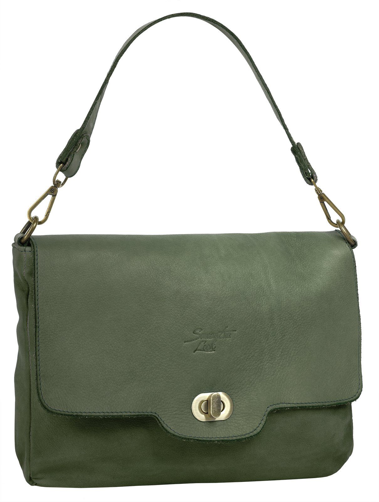 Samantha Look Schoudertas echt leer, made in italy