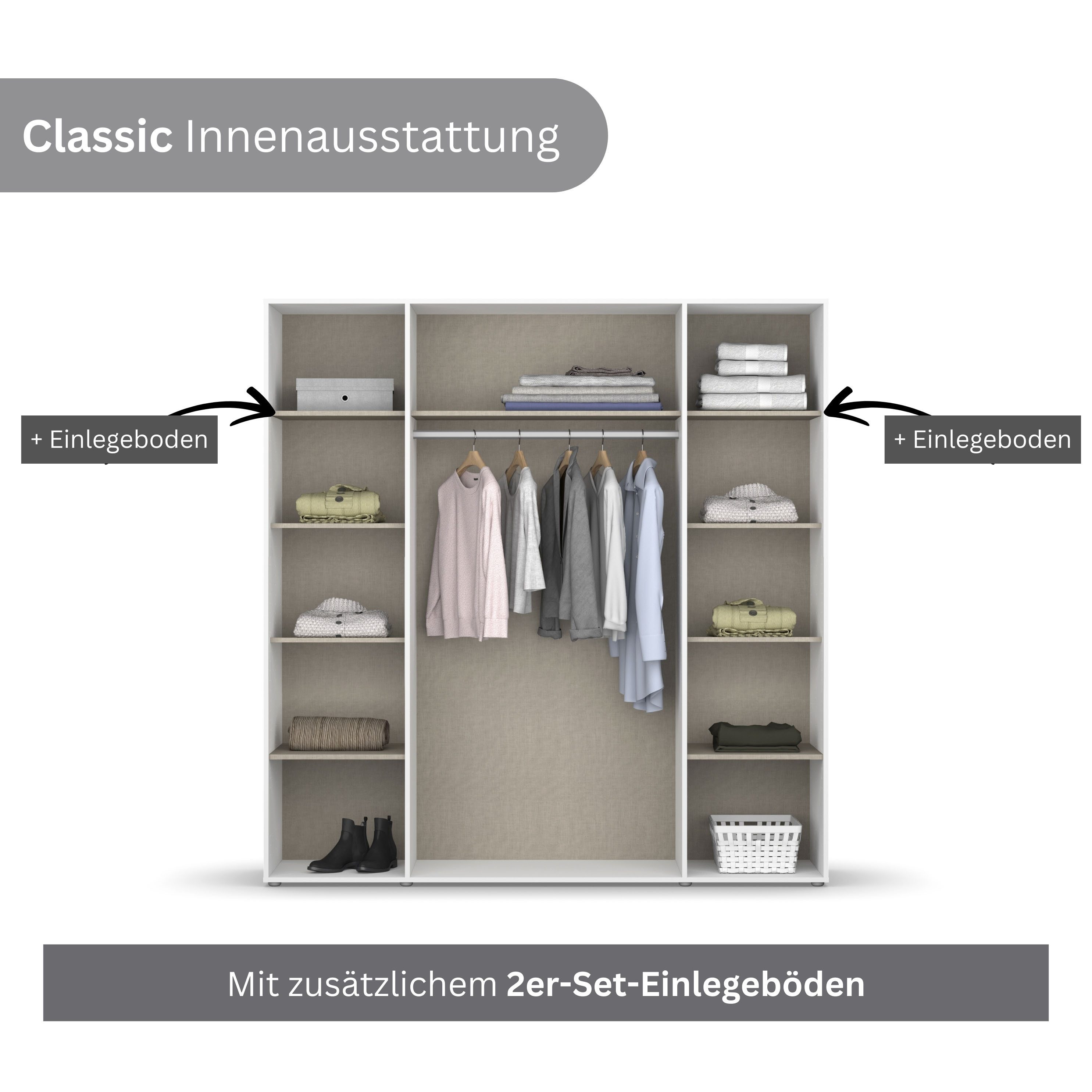 rauch Kledingkast VOYAGER Otto´s Choice Garderobe Kledingkast TOPSELLER Slaapkamer