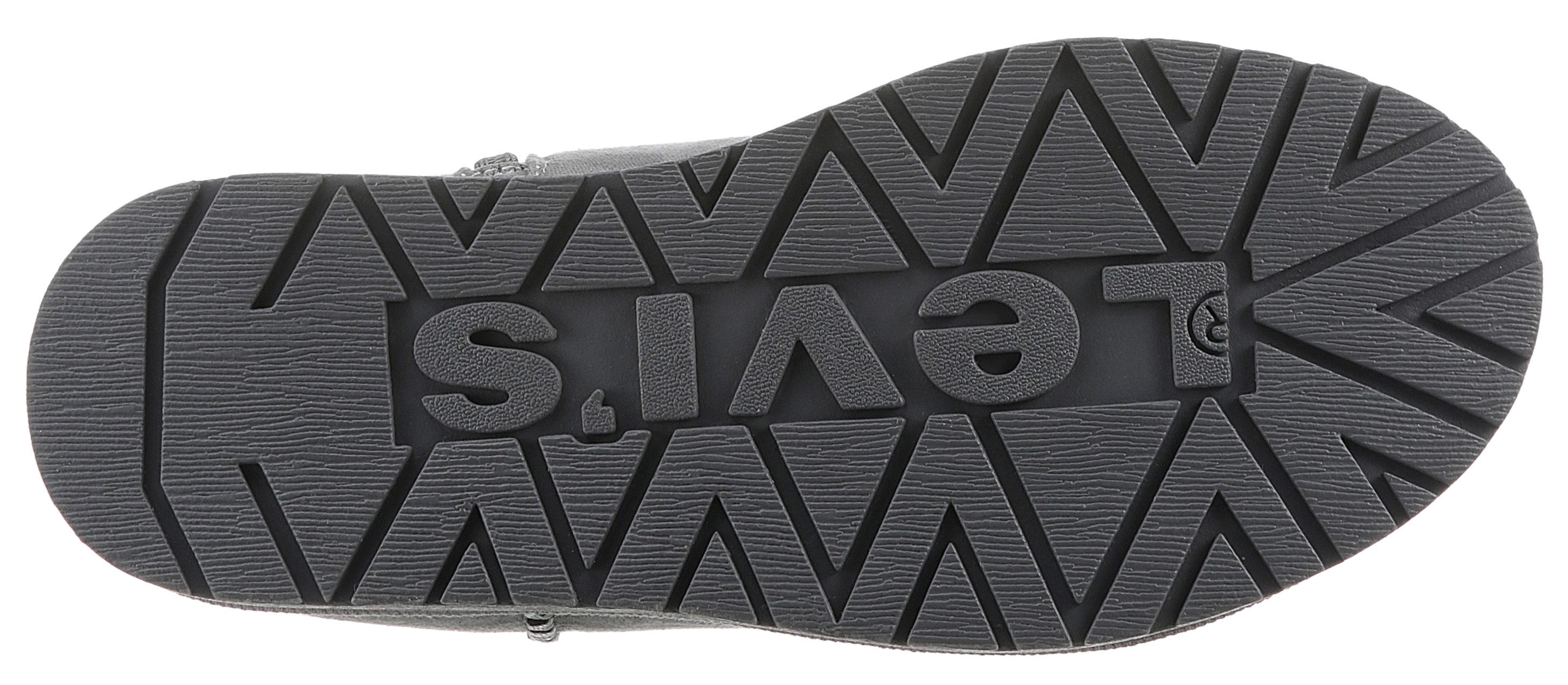 Levi's Kidswear Winterlaarzen LEVIS® NEW WAVE , winterlaarzen, ritssluitinglaarzen met knuffelig warm fleece