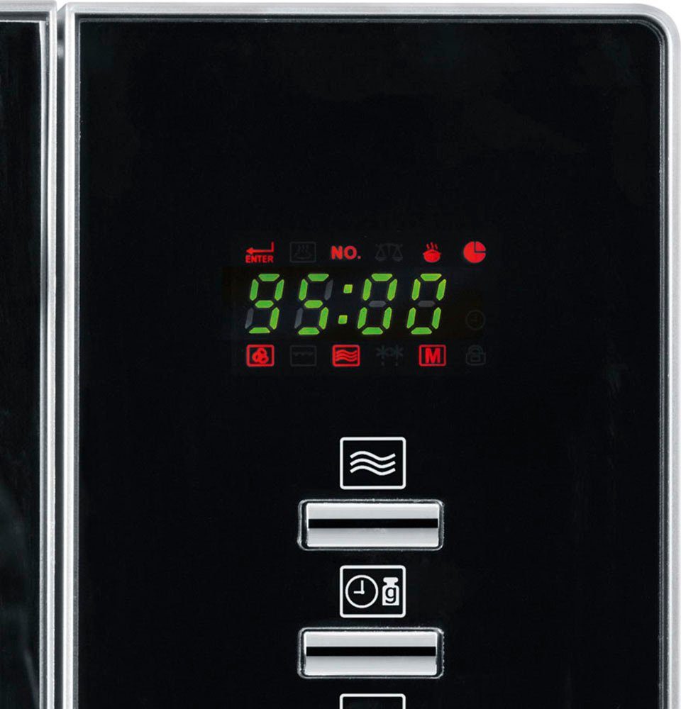 Severin Magnetron MW 7773 met grill- en heteluchtfunctie 3-in-1 10 vermogensniveaus en 9 automatische kookprogramma's