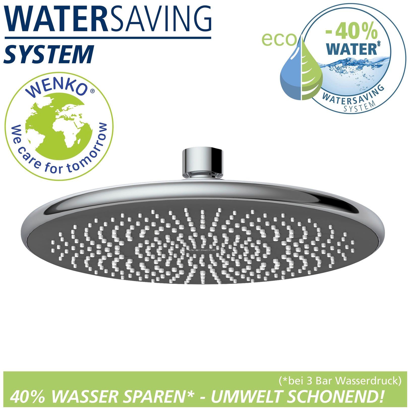 WENKO Regendouchekop Watersaving (1-delig)