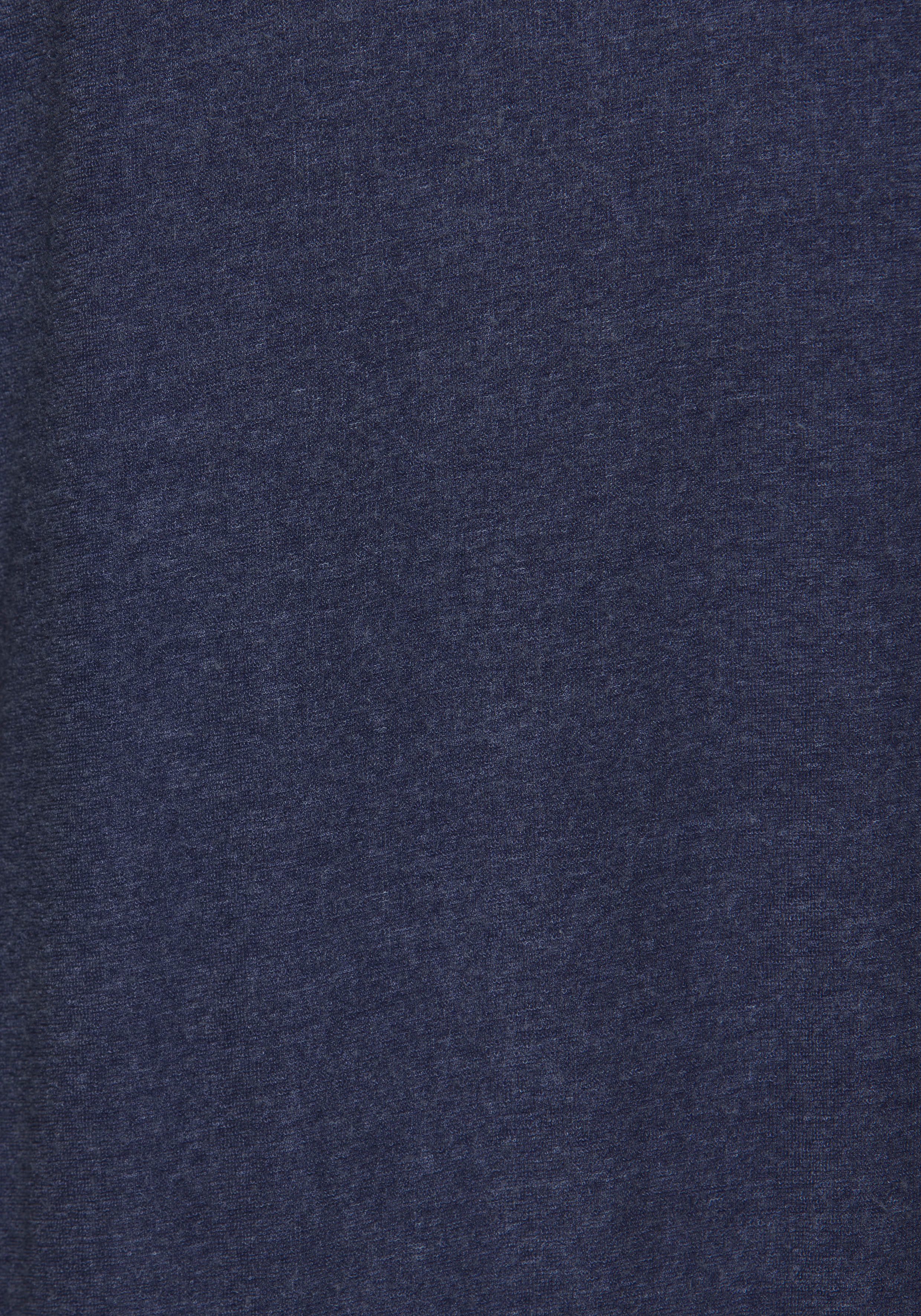 Vivance Sweater Klein logo-borduursel op de voorkant