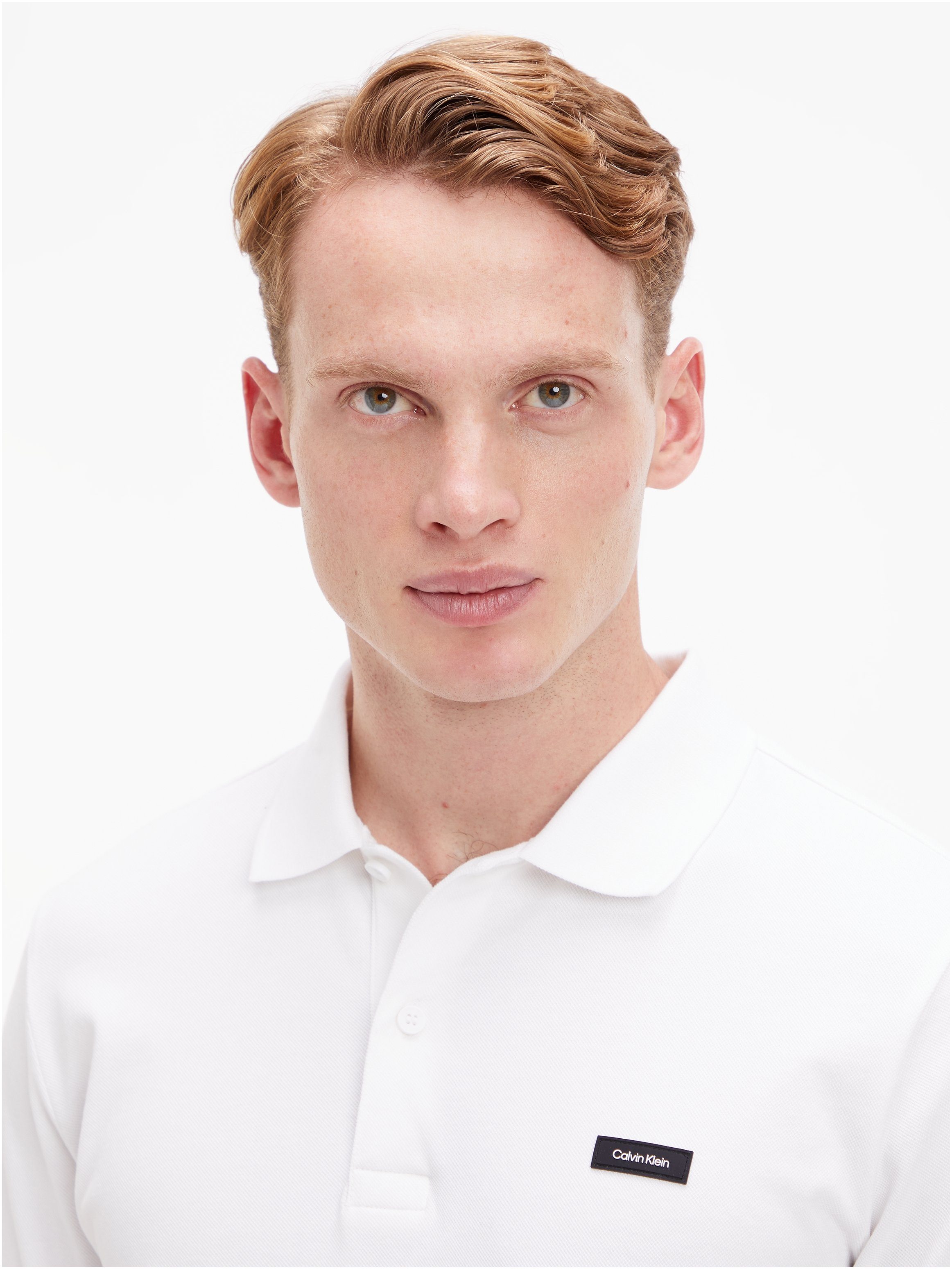 Calvin Klein Poloshirt met calvin klein-logo op de borst