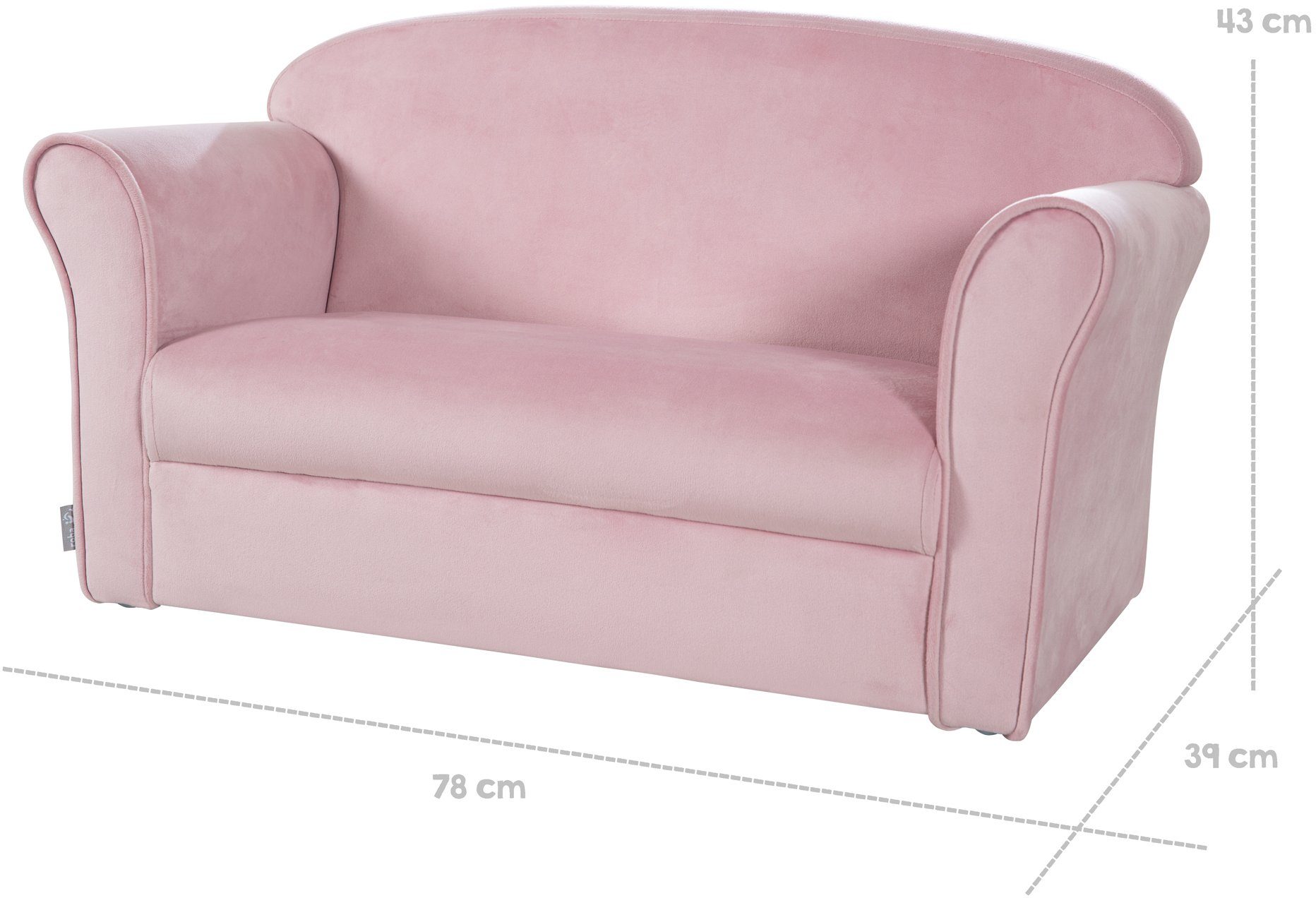 Roba® Kinderbank Lil Sofa met armleuning