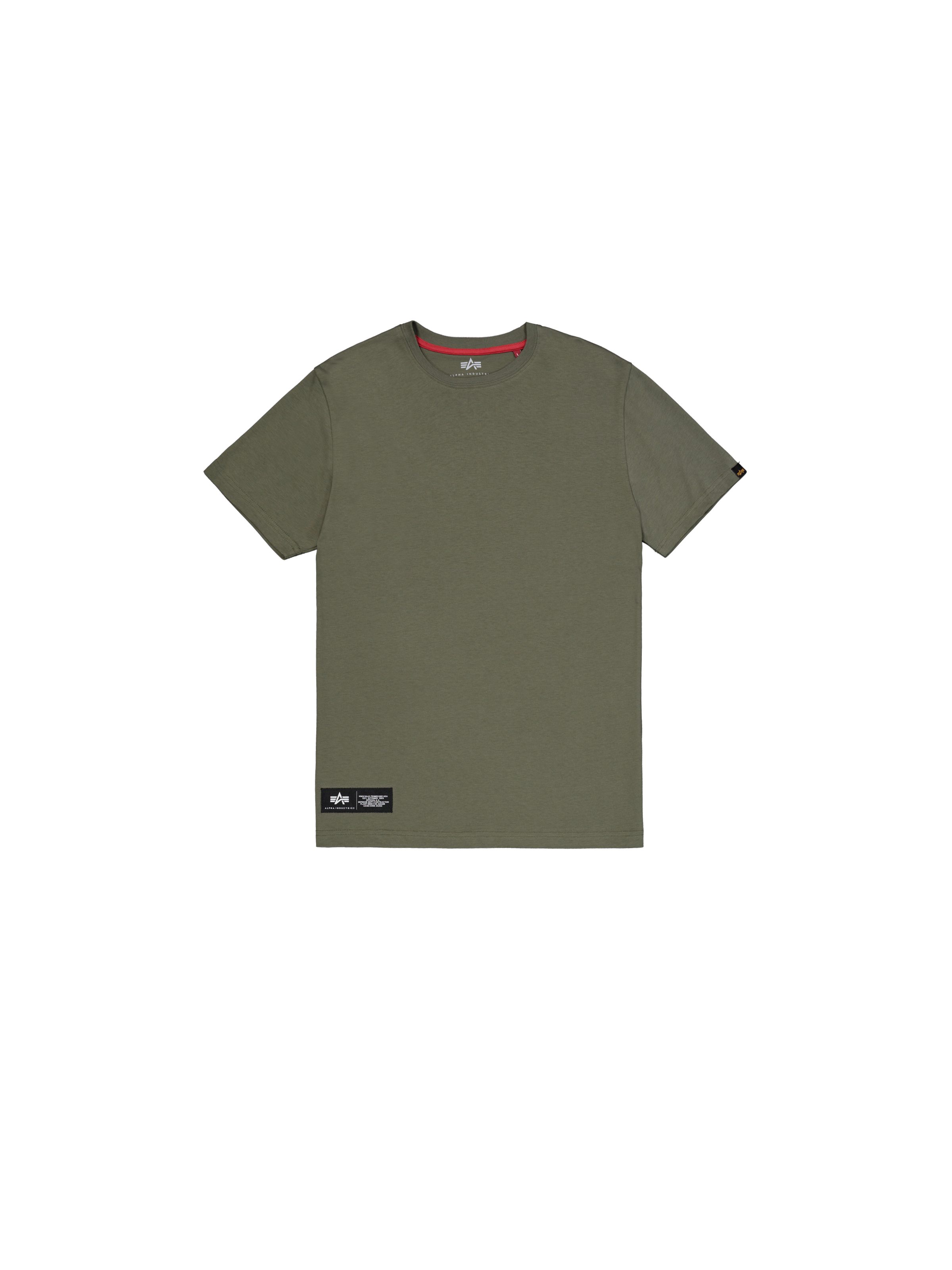 Alpha Industries Shirt met ronde hals Label T BP