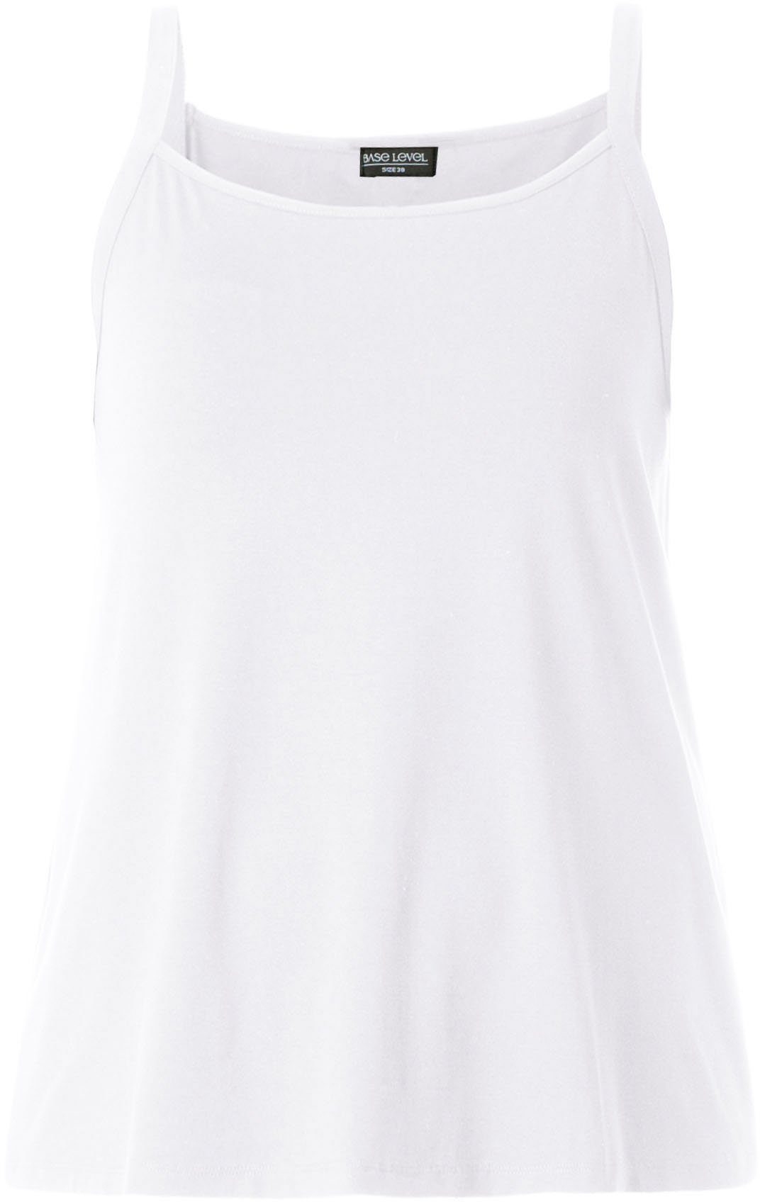 Base Level Curvy Top met spaghettibandjes ALEXA Verstelbare bandjes