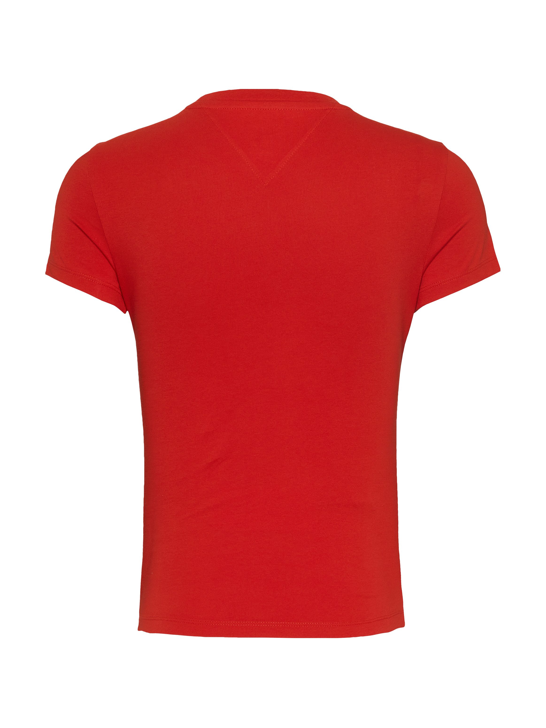 Tommy Jeans Curve T-shirt TJW SLIM LINEAR TEE EXT
