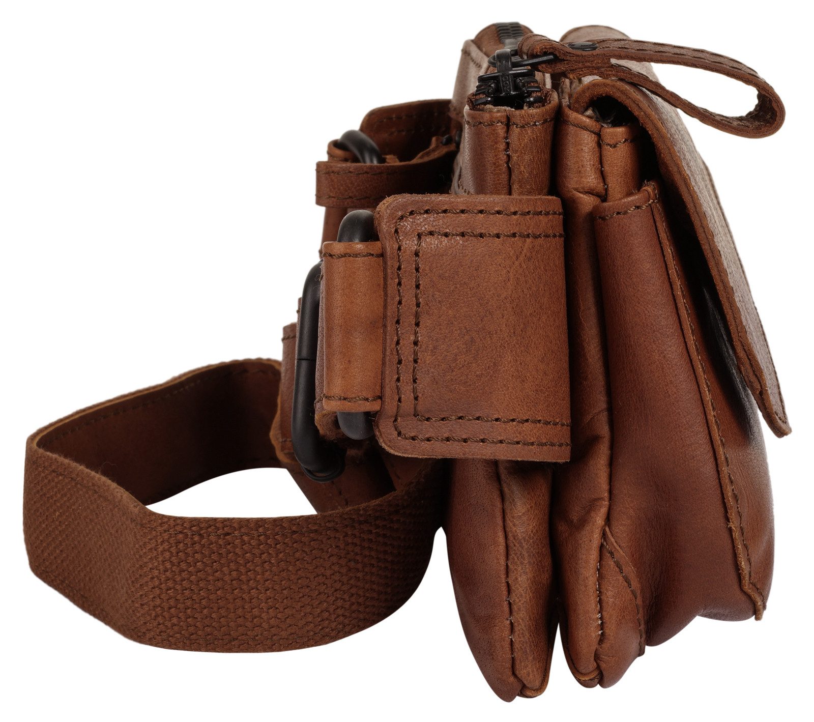 Spikes & Sparrow Heuptas echt leder