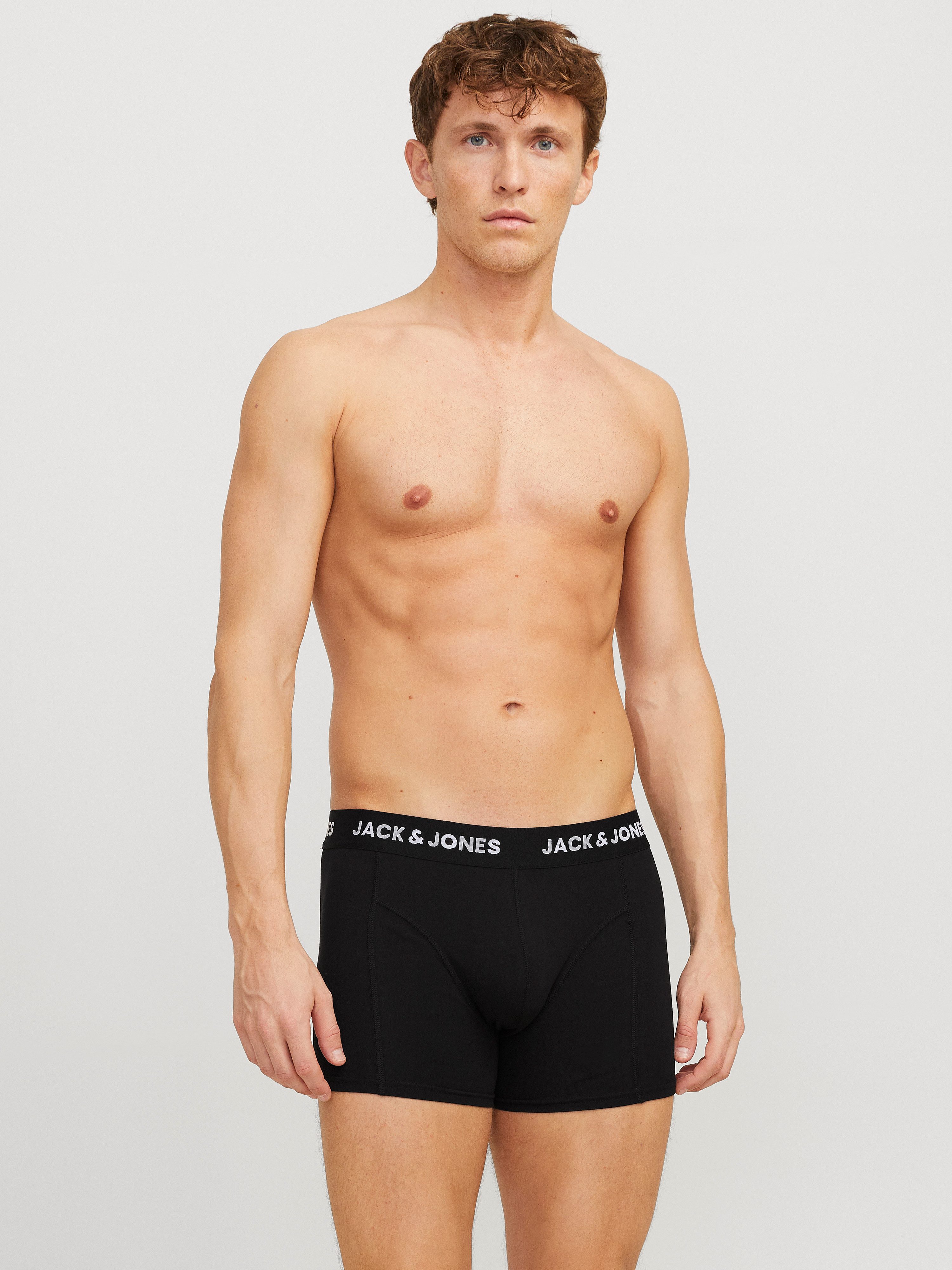 Jack & Jones Trunk JACROB SOLID TRUNKS 3 PACK SN (3 stuks)