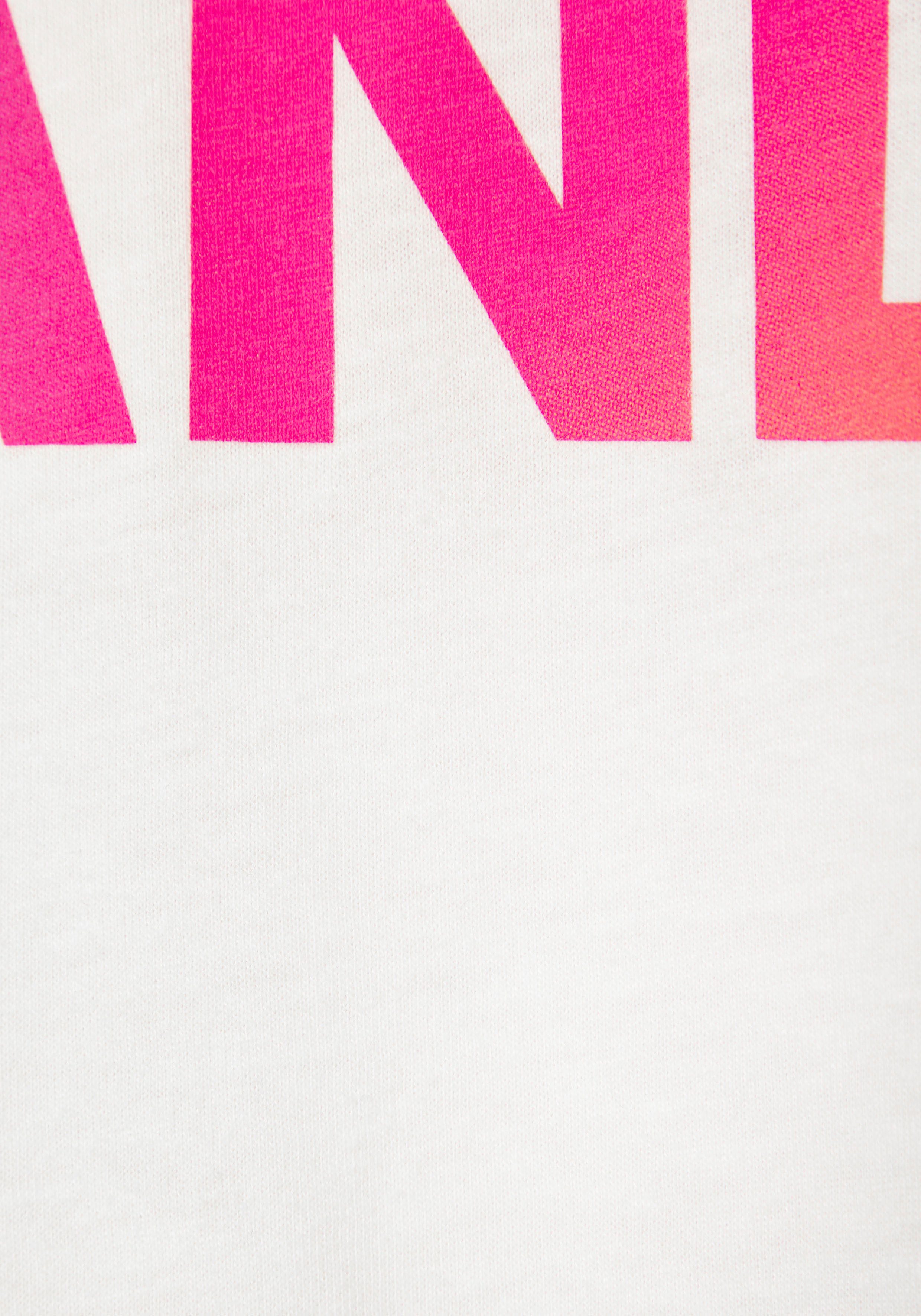 Elbsand T-shirt met logoprint
