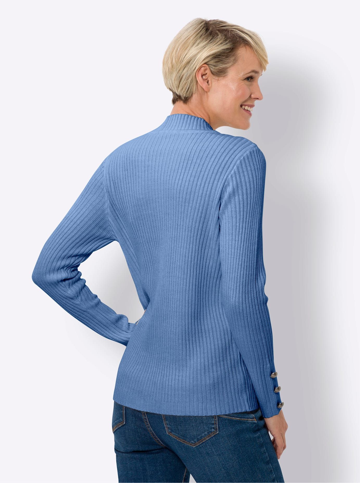 Classic Basics Trui met staande kraag Trui met opstaande kraag