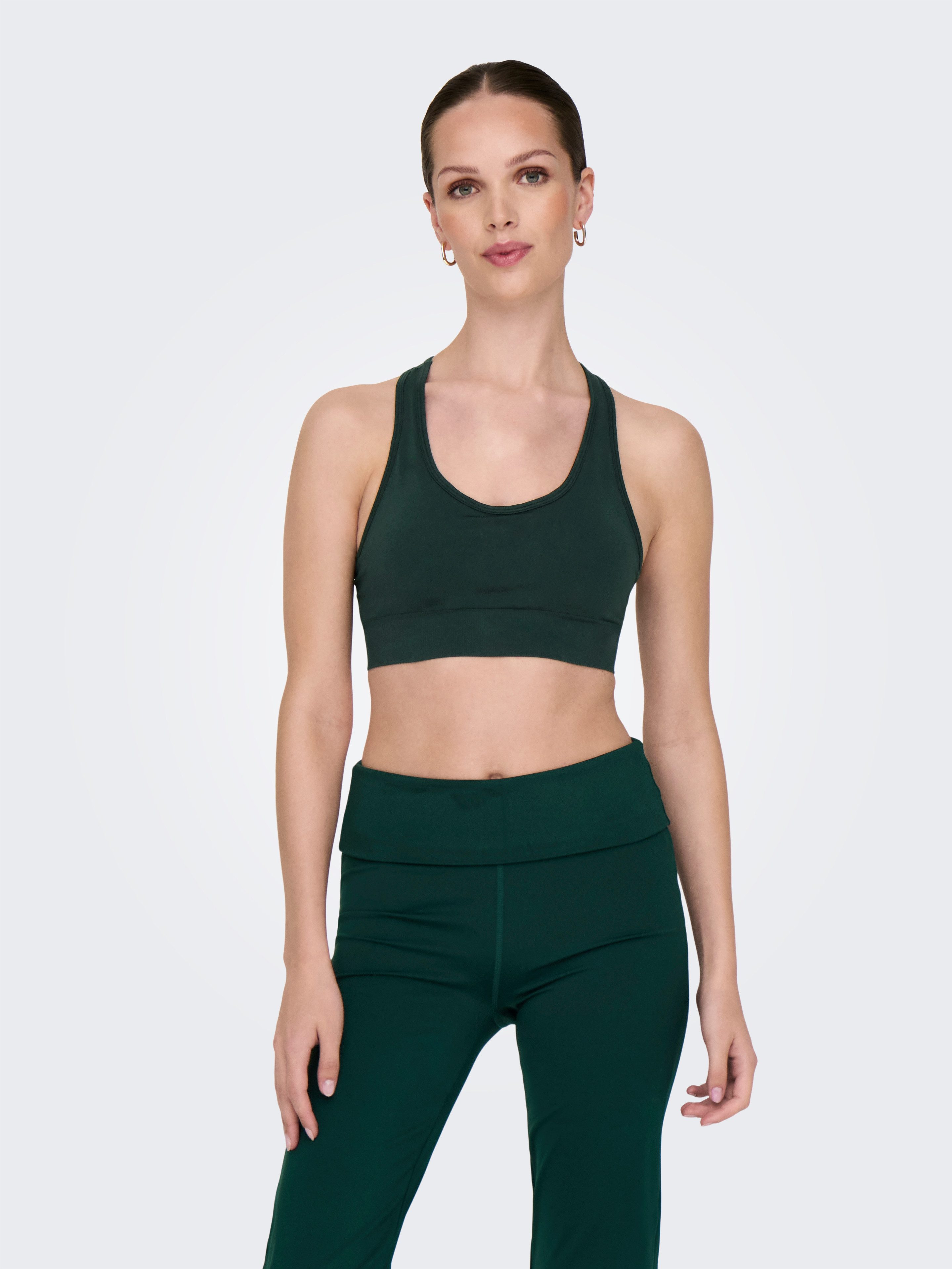 Only Play Sport-bh ONPDAISY SEAM SPORTS BRA - NOOS dames sport bh's maat S (36) groen