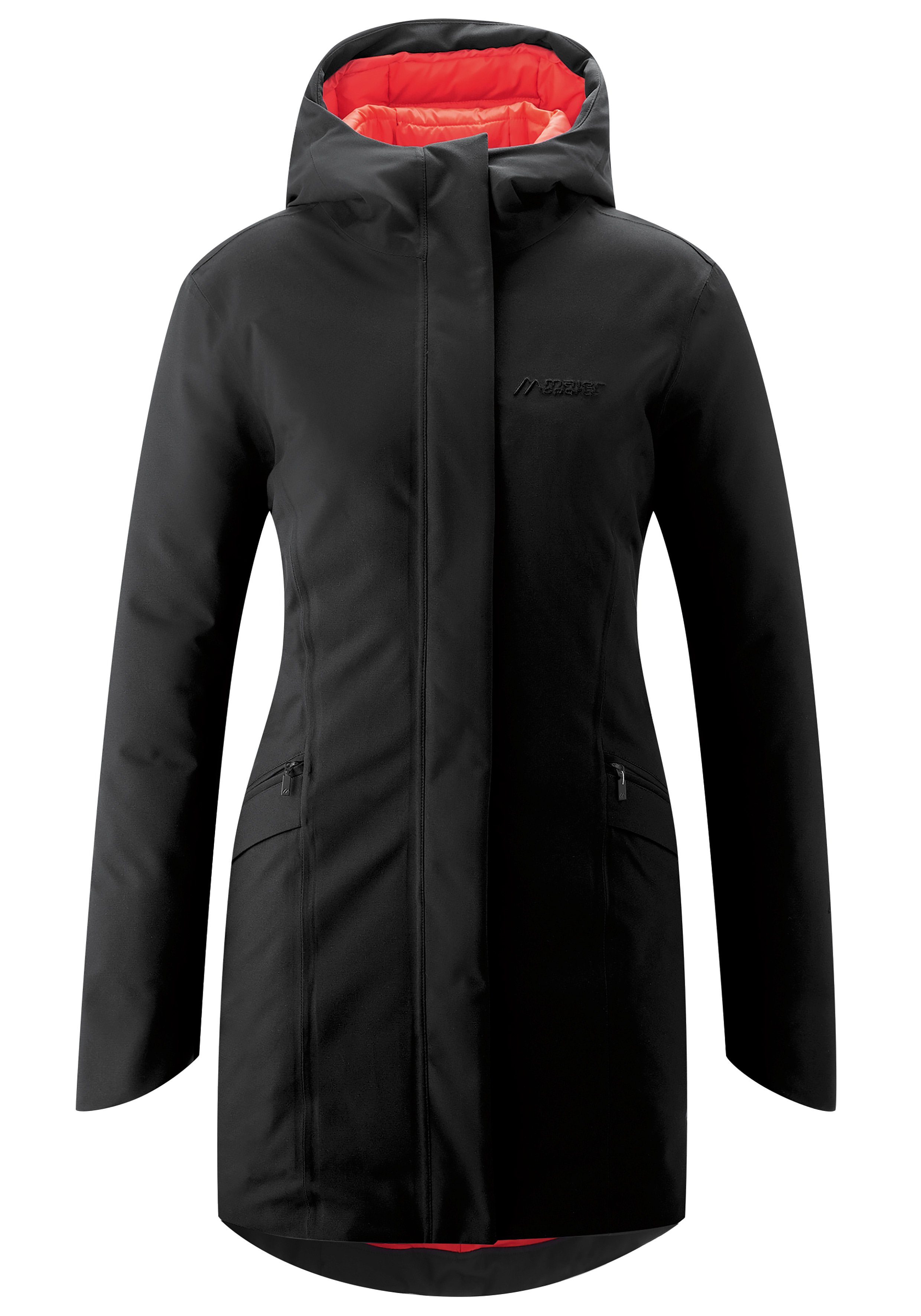 Maier Sports Functioneel jack Henni Sportieve outdoormantel voor outdoor en city, licht gewatteerd