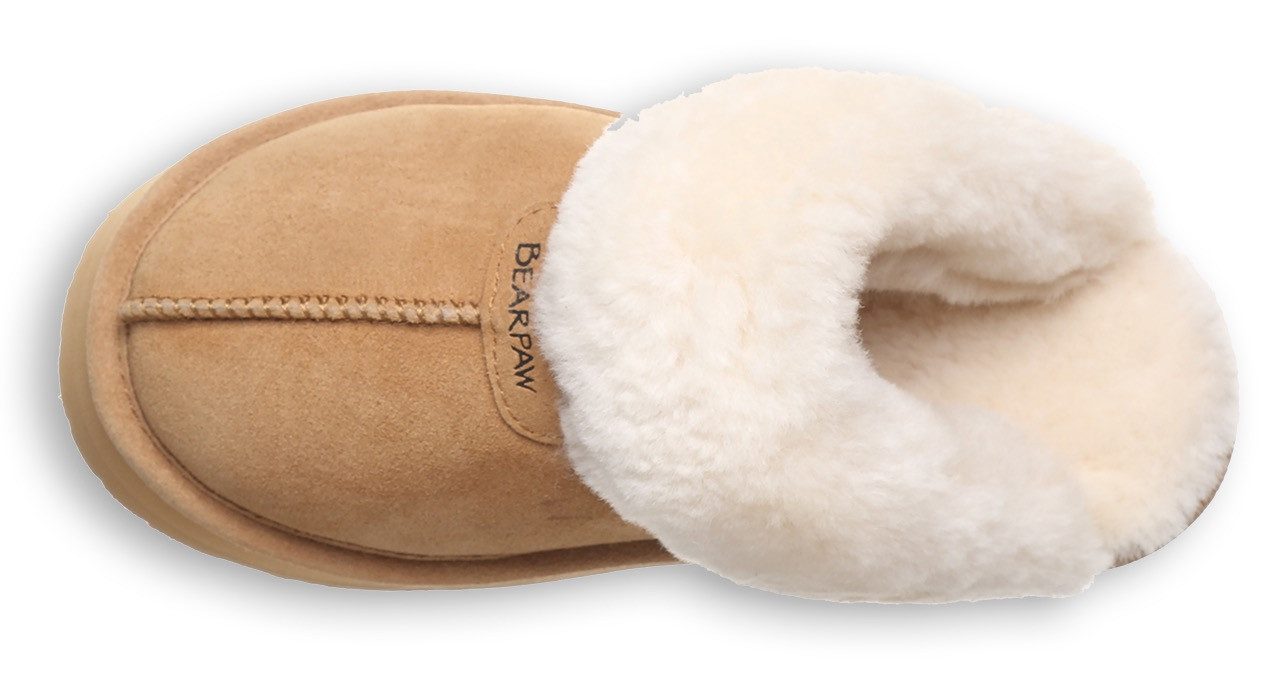 Bearpaw Pantoffels RETRO PLATFORM LOKI , mules, clog, slides met plateauzool