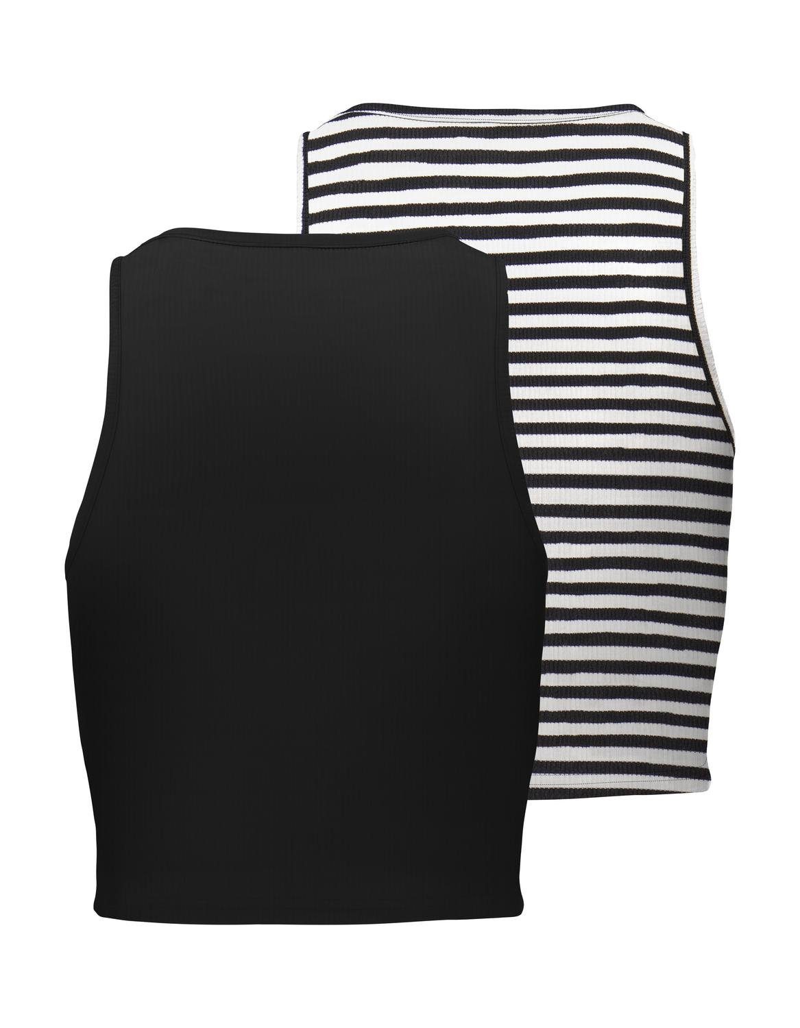 Only Crop-top ONLBELIA S/L CROP TOP CS JRS 2PACK (set, 2-delig)