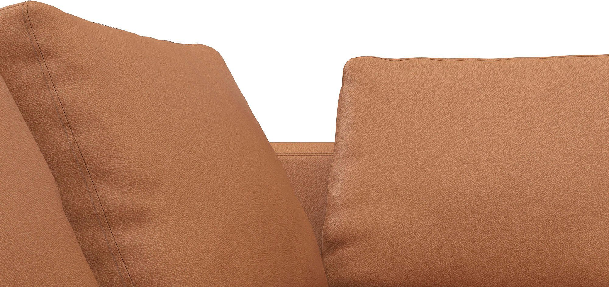 FLEXLUX Hoekbank Loano, super comfortabel zitcomfort door koudschuim in de zitting, L-vorm