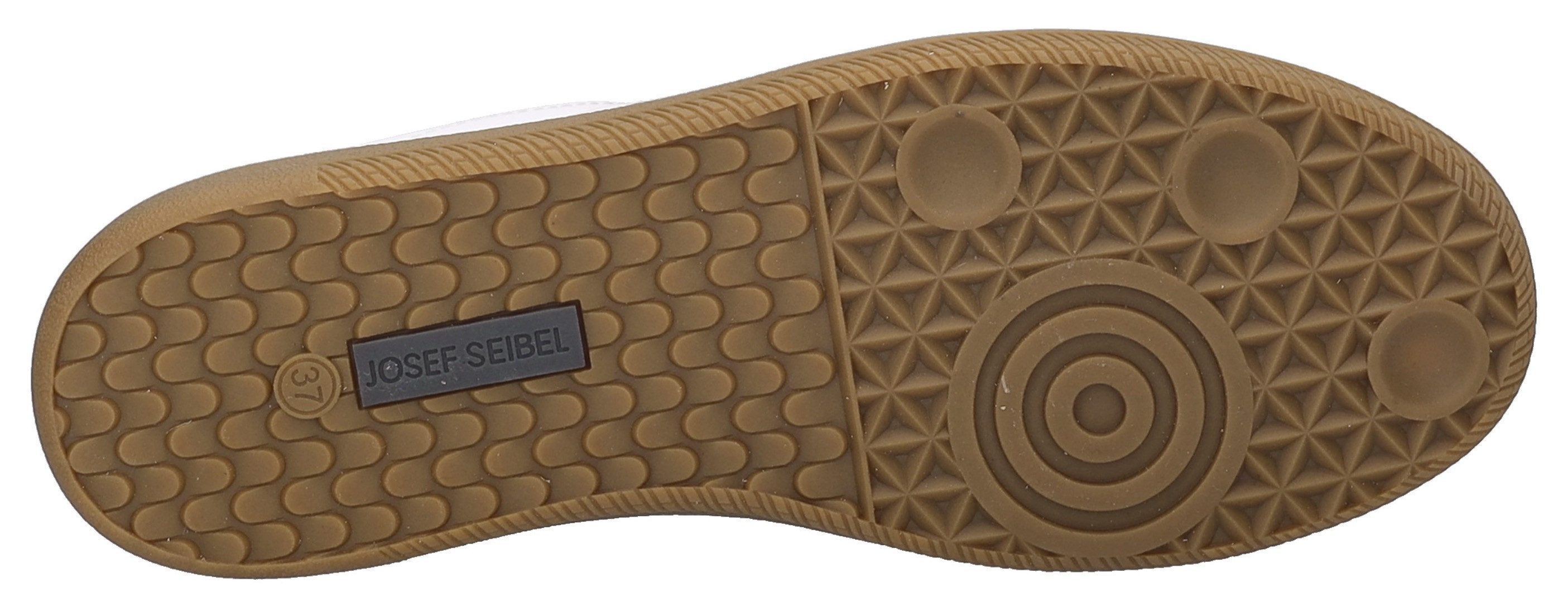 Josef Seibel Sneakers Joleen 03 , retro sneaker, veterschoen, comfort-schoen met leeuw-patroon