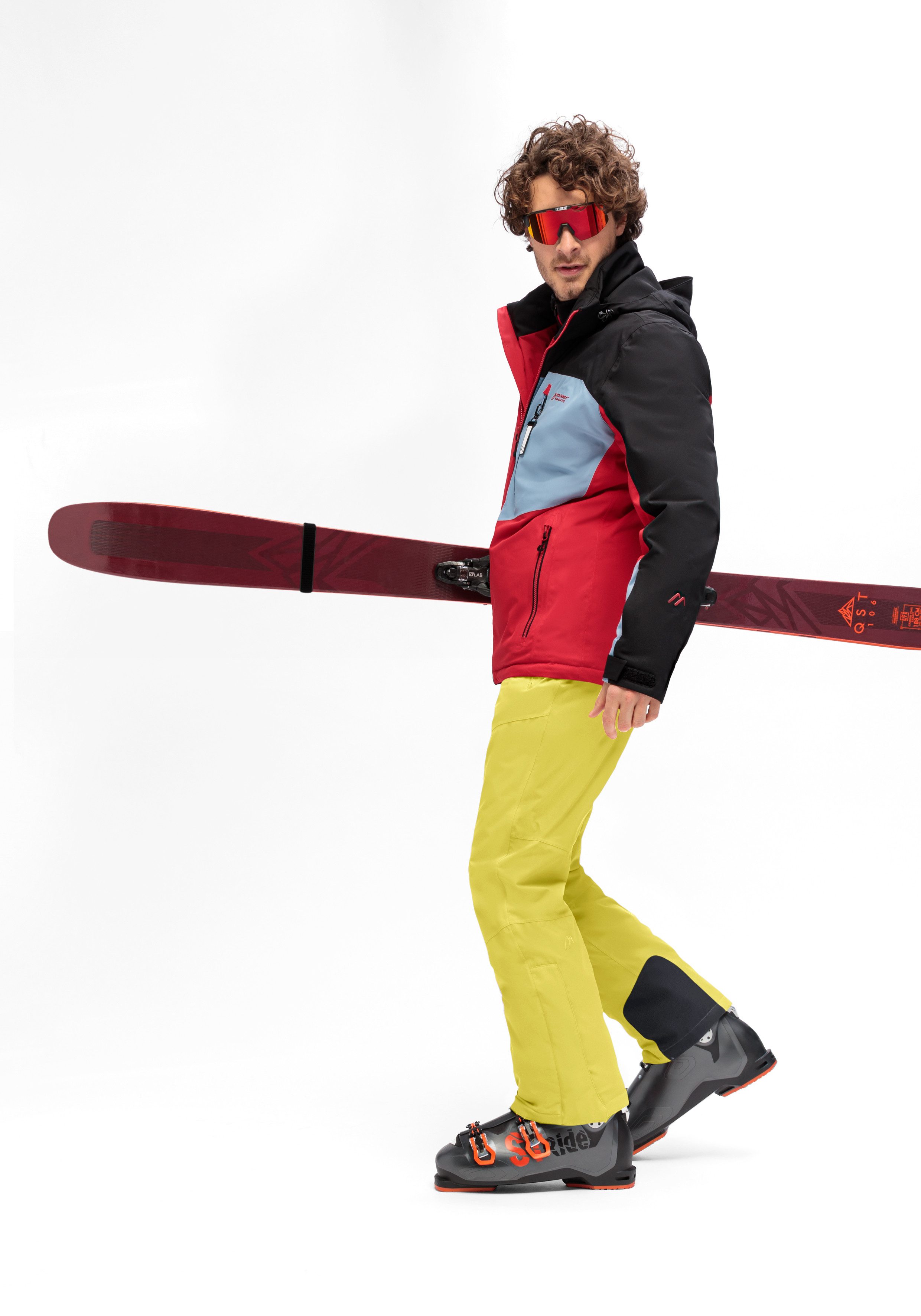 Maier Sports Skibroek Anton 2.1 Heren sneeuwbroek met bretels wind waterdicht regular fit
