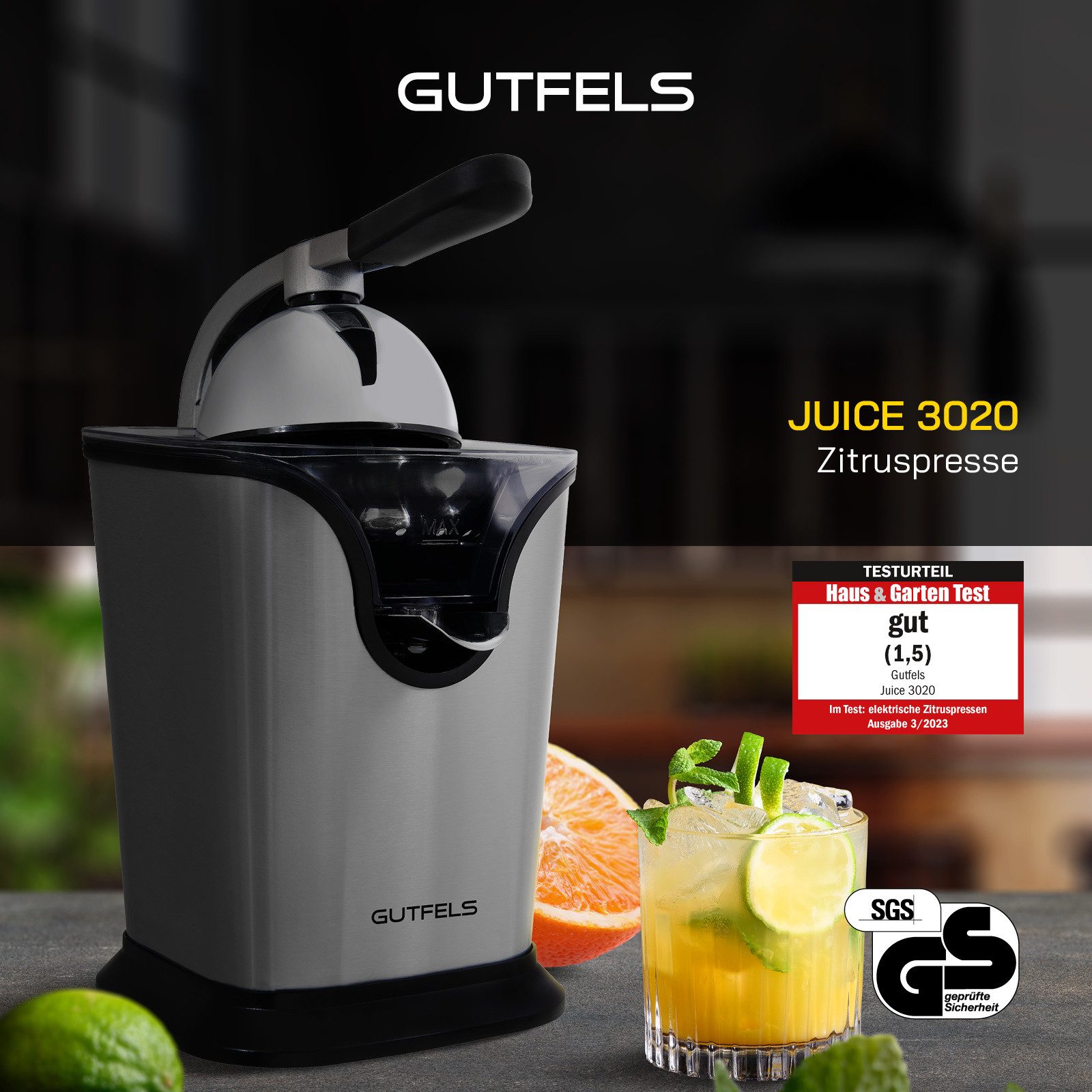 Gutfels Vruchtenpers JUICE 3020