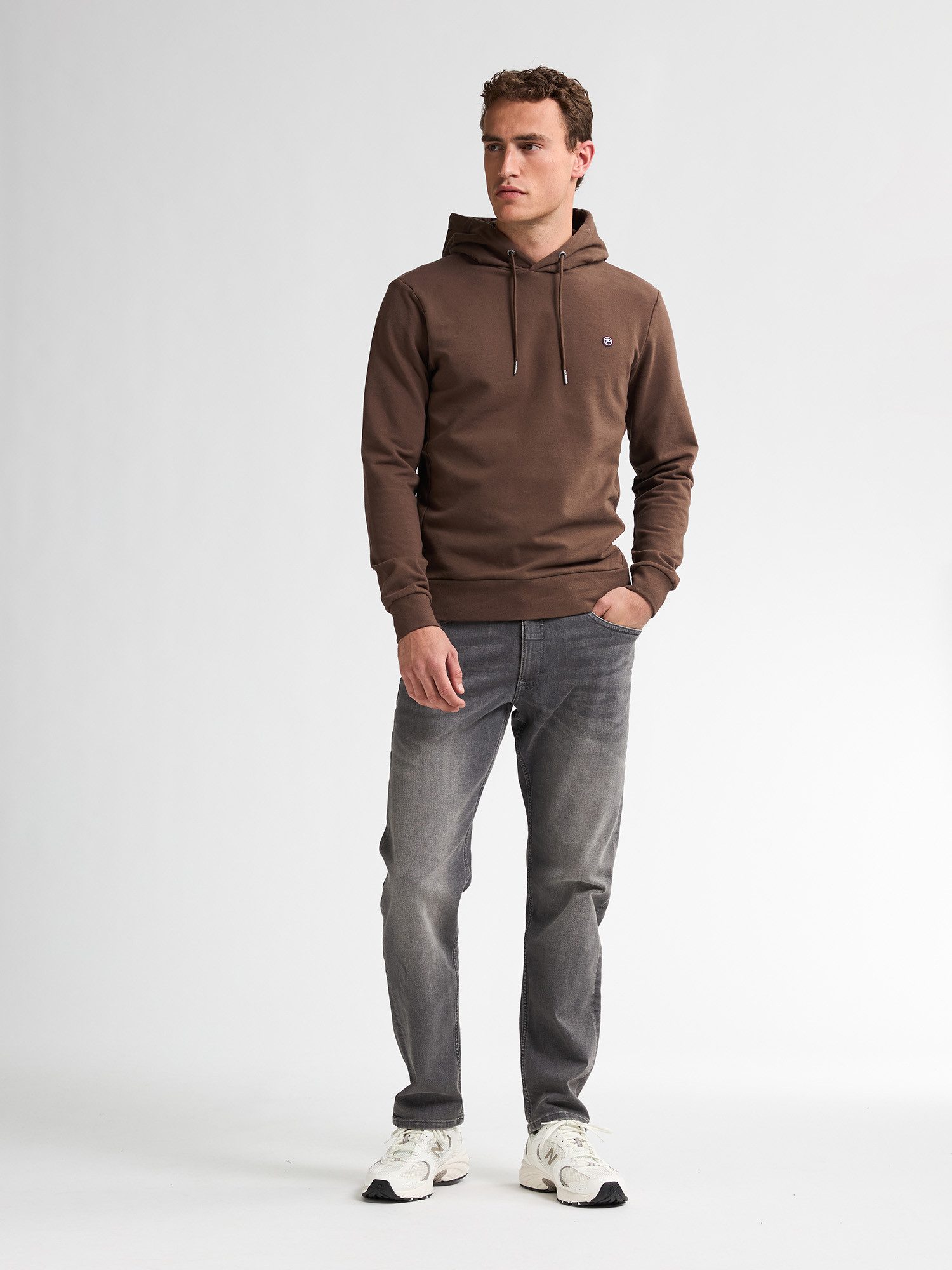Petrol Industries Hoodie met geborduurd logo