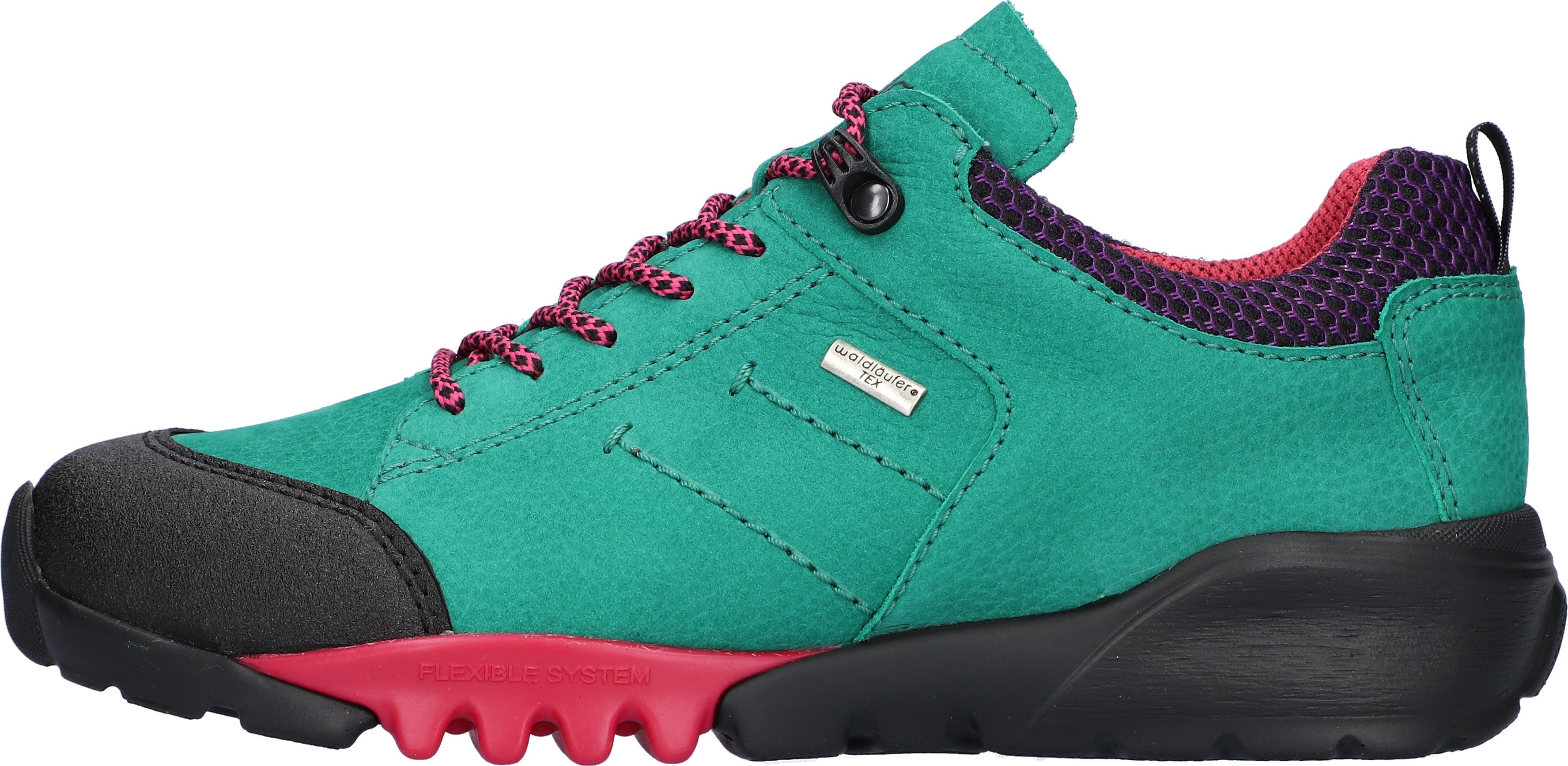 Waldläufer Trekkingschoenen H-AMIATA vrijetijdsschoen, lage schoen, veterschoen met tex-membraan, h-wijdte