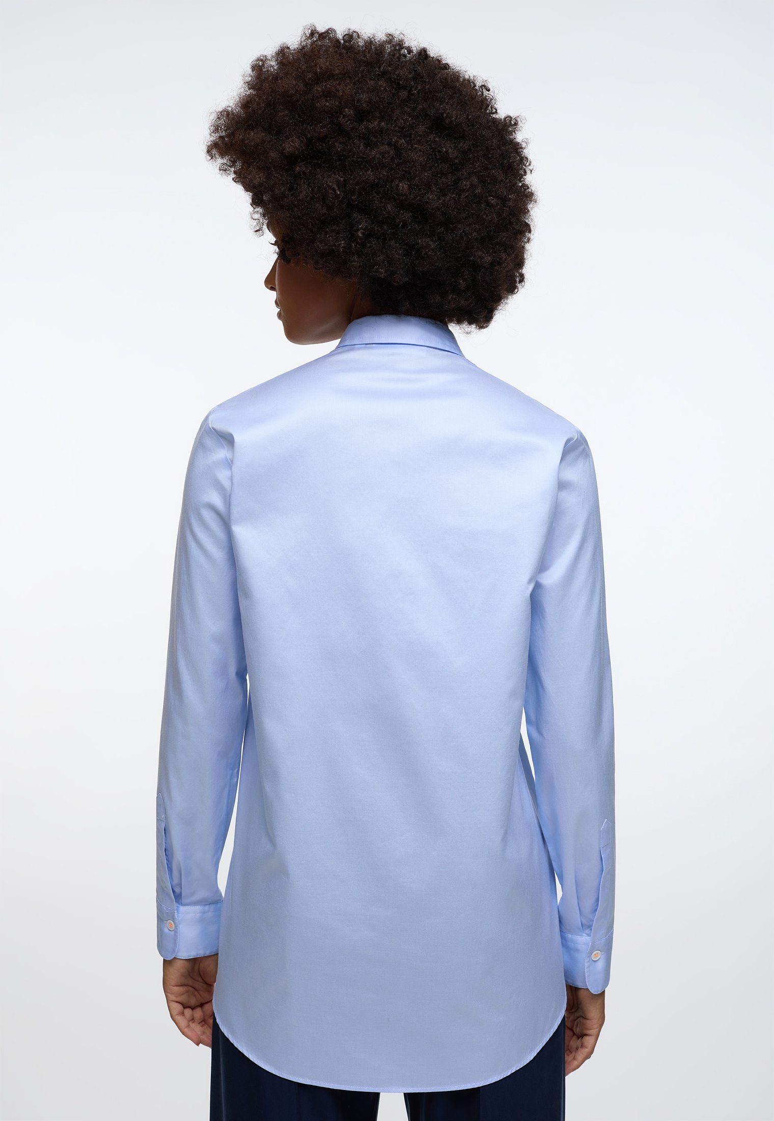 Eterna Overhemdblouse Loose fit EASY IRON (gemakkelijk te strijken)