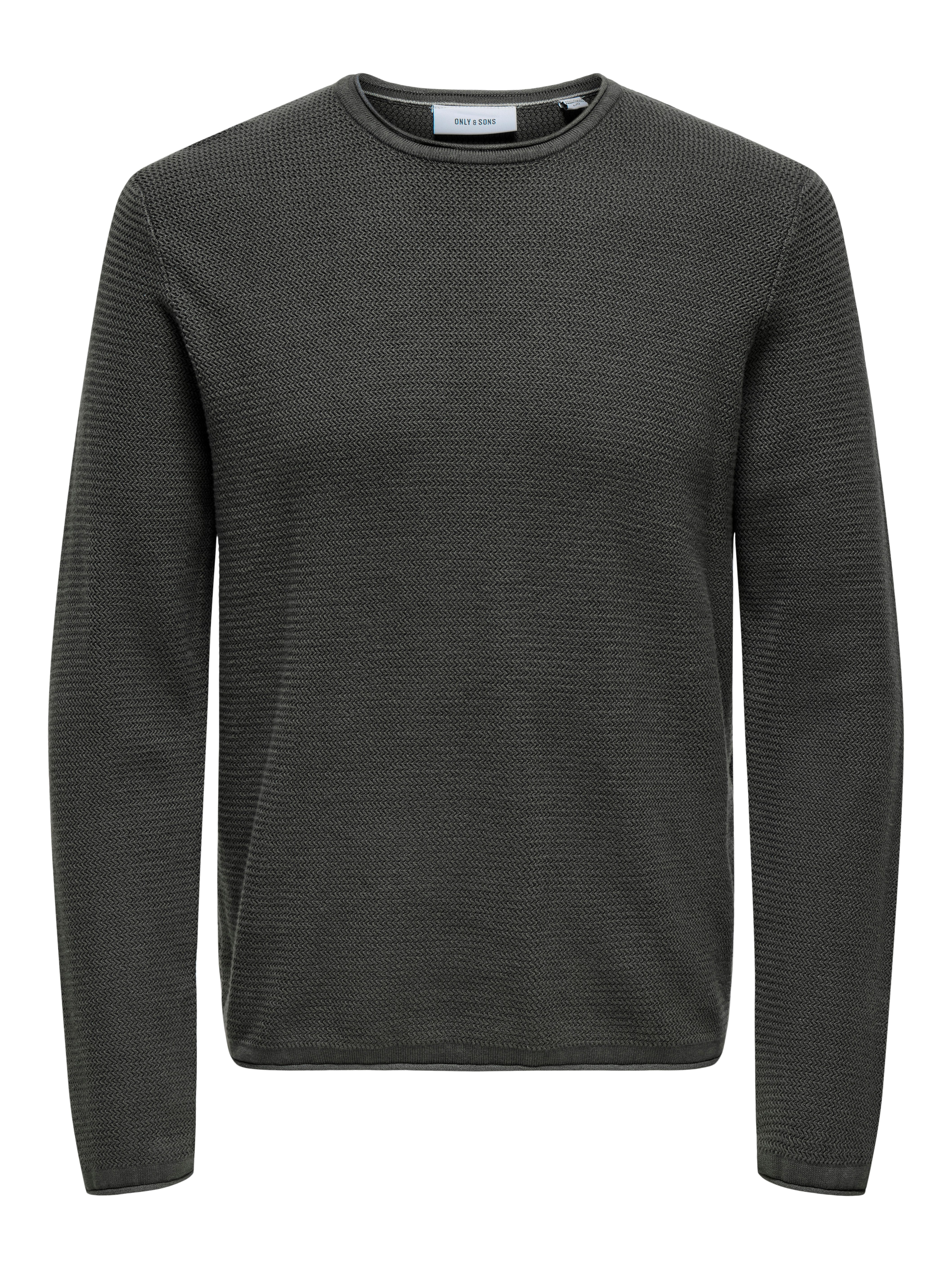 ONLY & SONS Gebreide trui ONSERIC REG 12 STRUC CREW KNIT