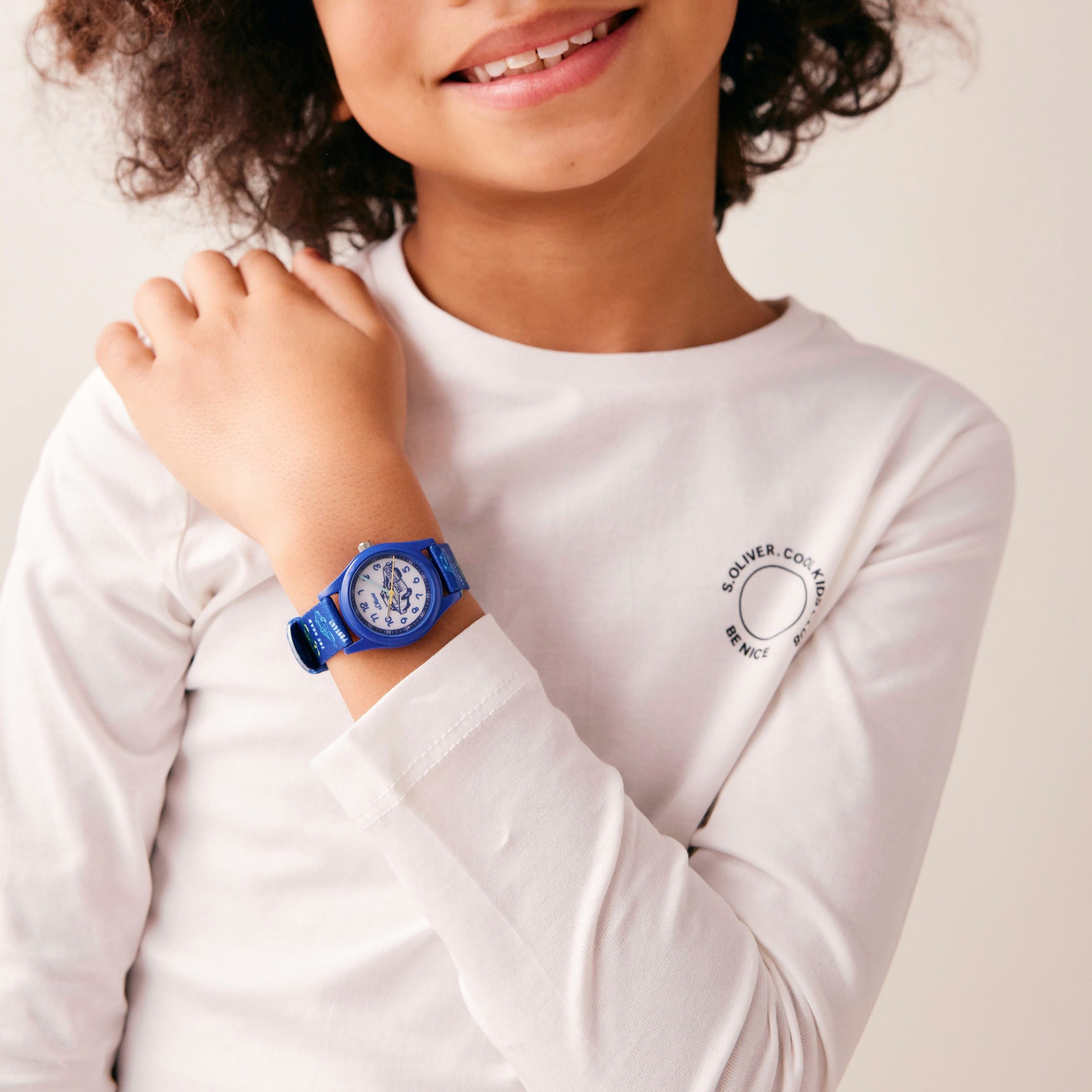 s.Oliver Kwartshorloge Polshorloge, kinderhorloge, jongens, schoolbegin, verjaardag, cadeau-idee