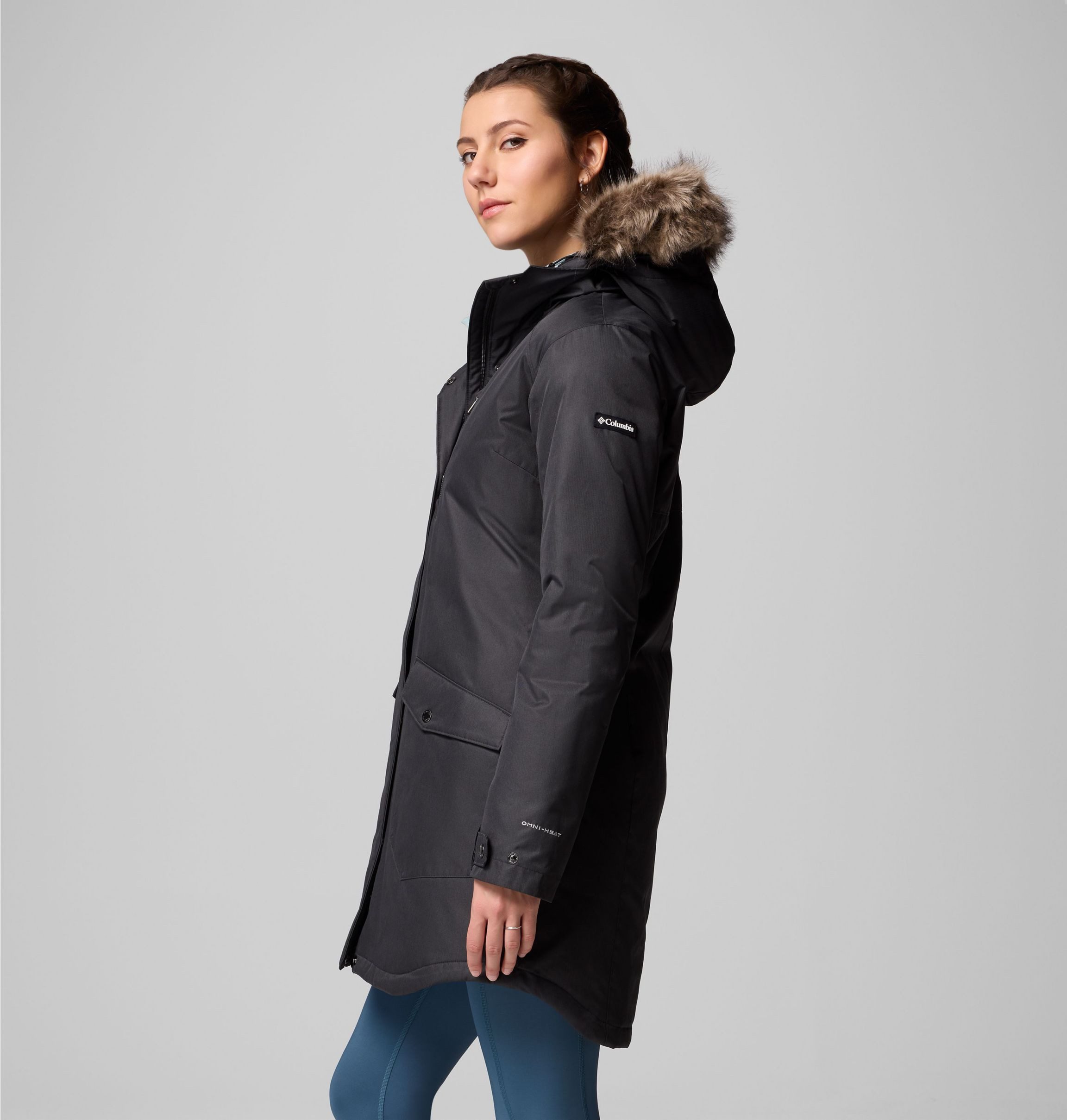 Columbia Parka SUTTLE MOUNTAIN LONG INSULATED JACKET (1 stuk)